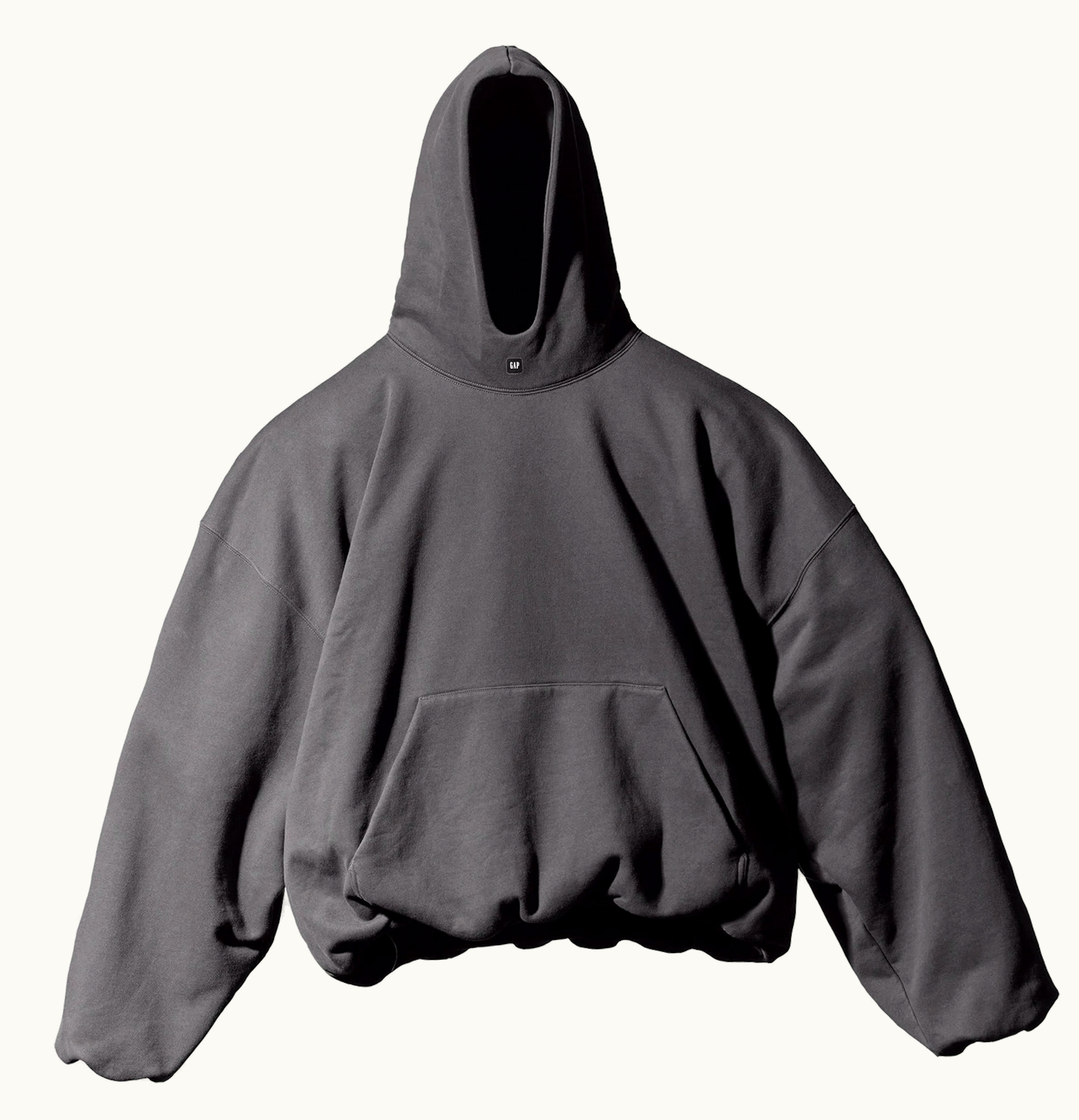 Yeezy Yeezy Gap Logo Hoodie Dark Grey