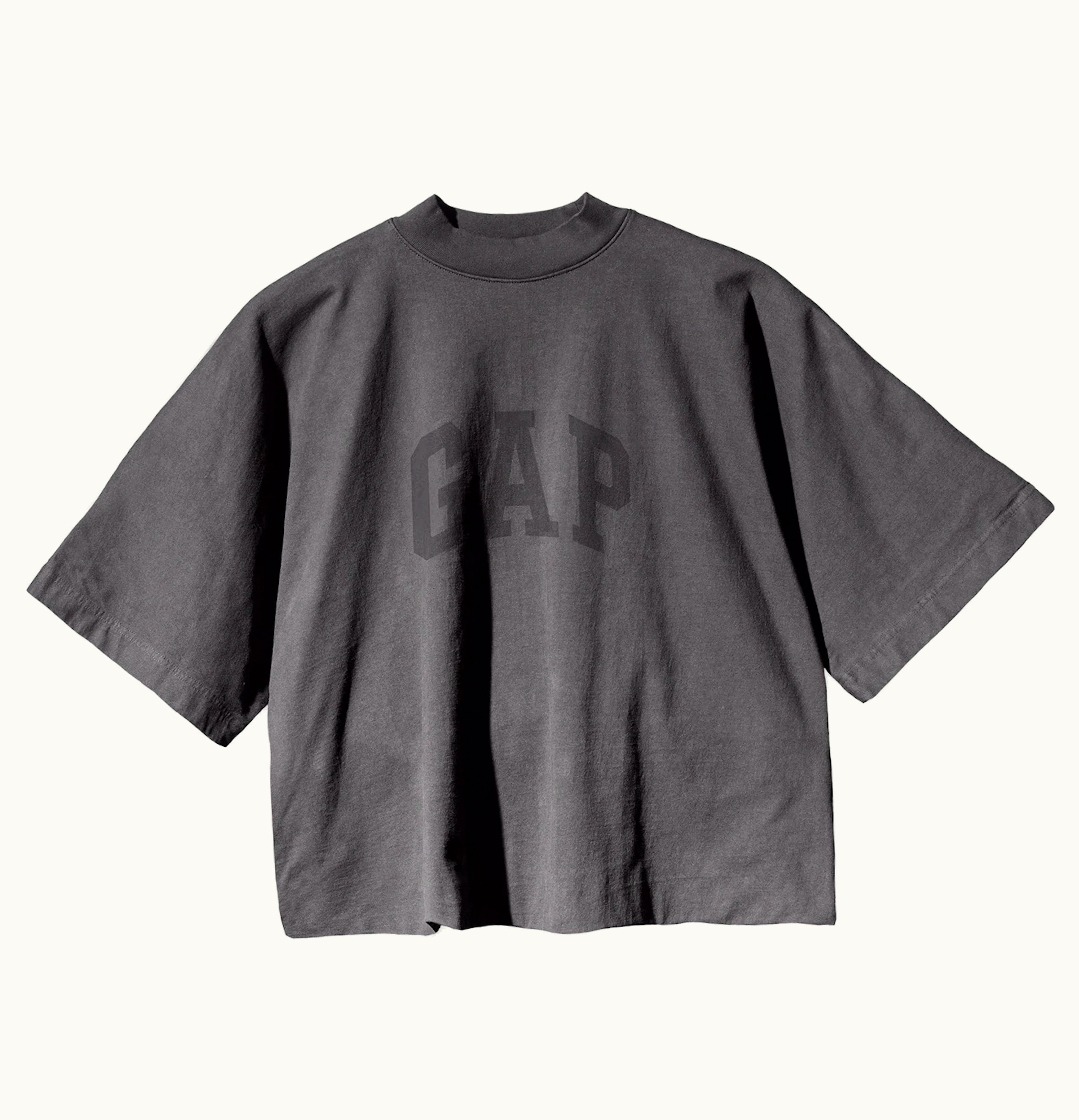 Yeezy Yeezy Gap Dove No Seam Tee Dark Grey