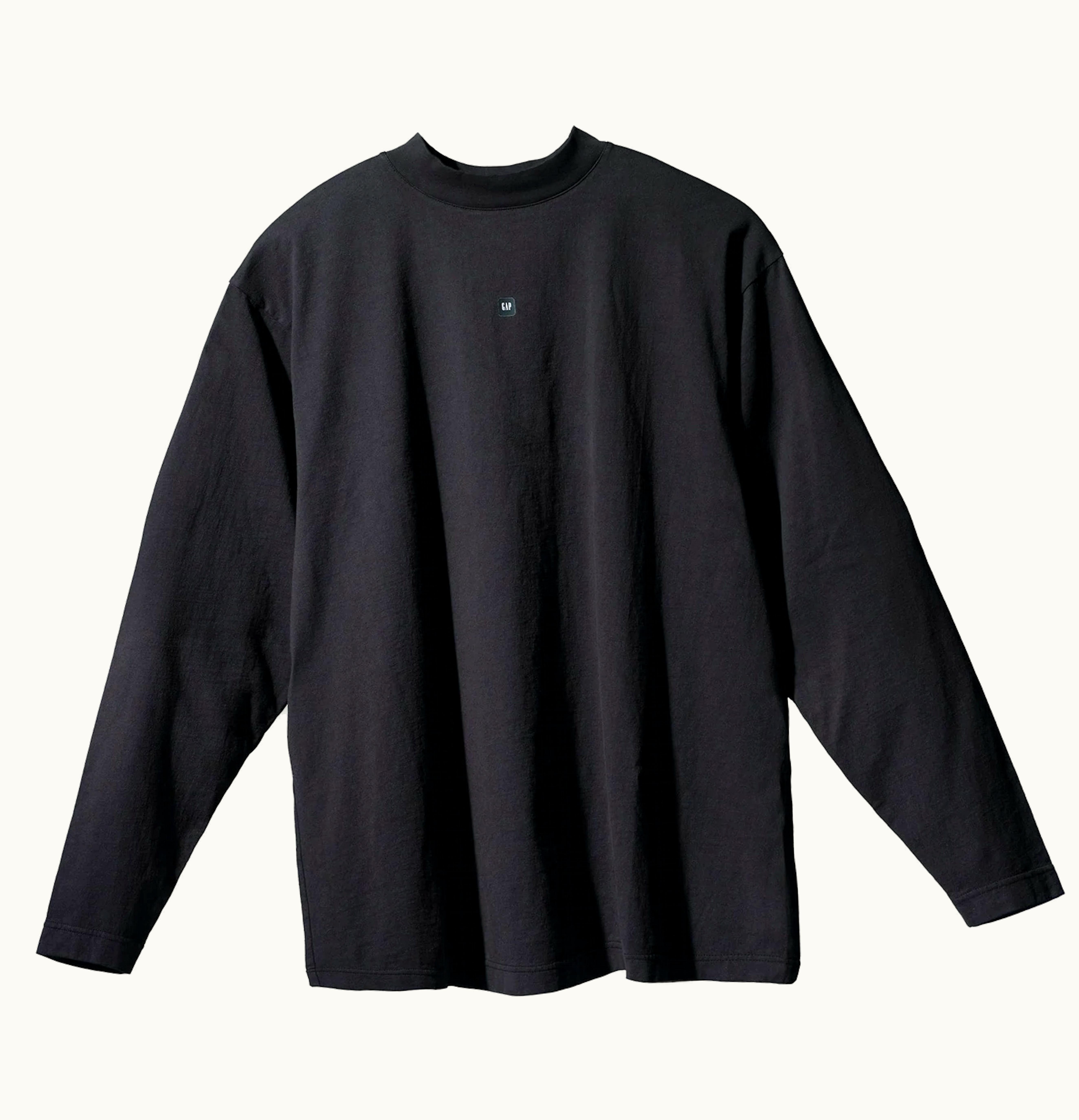 Yeezy Yeezy Gap Logo Longsleeve Tee Black