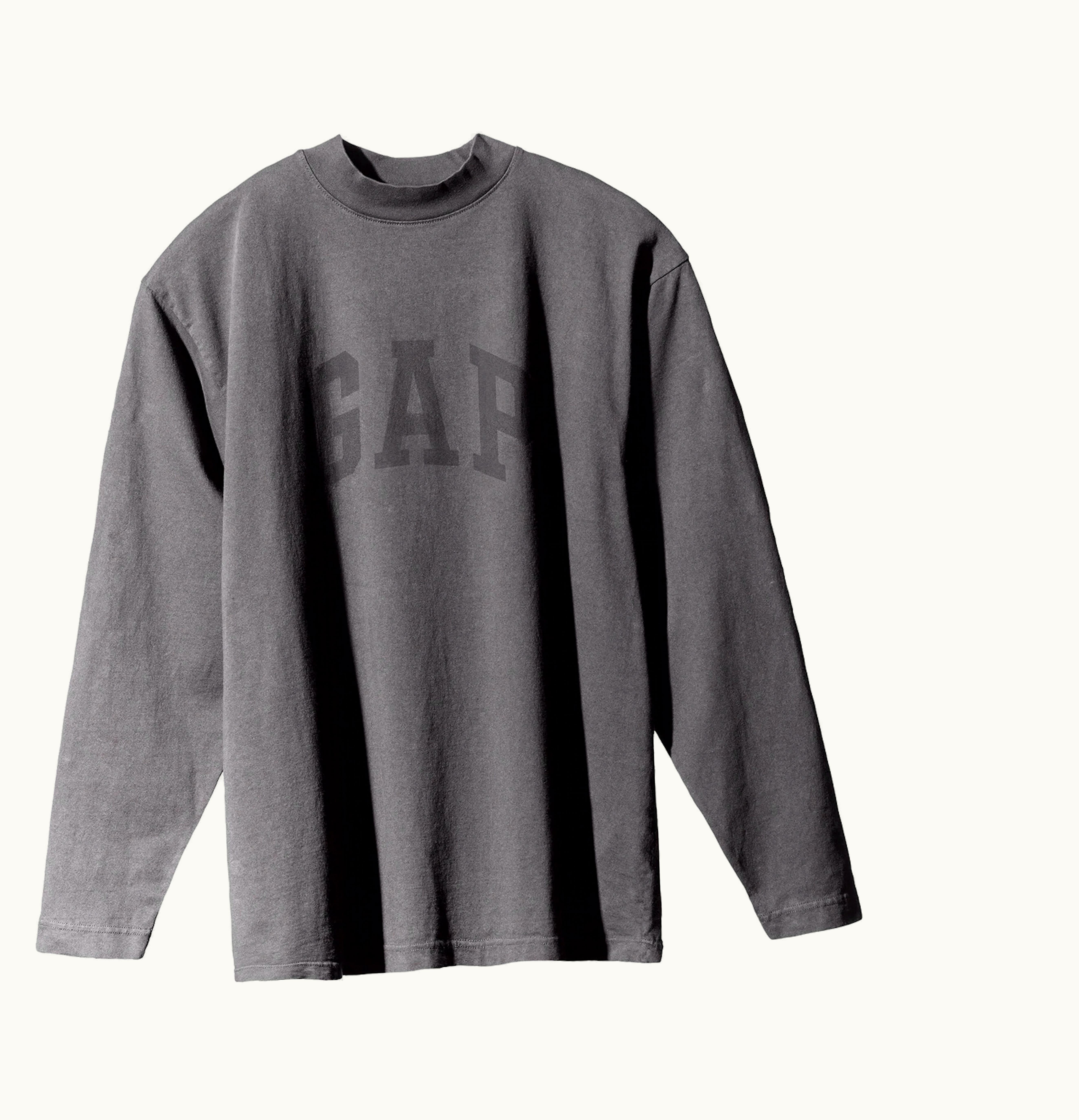 Yeezy Yeezy Gap Dove Longsleeve Tee Dark Grey