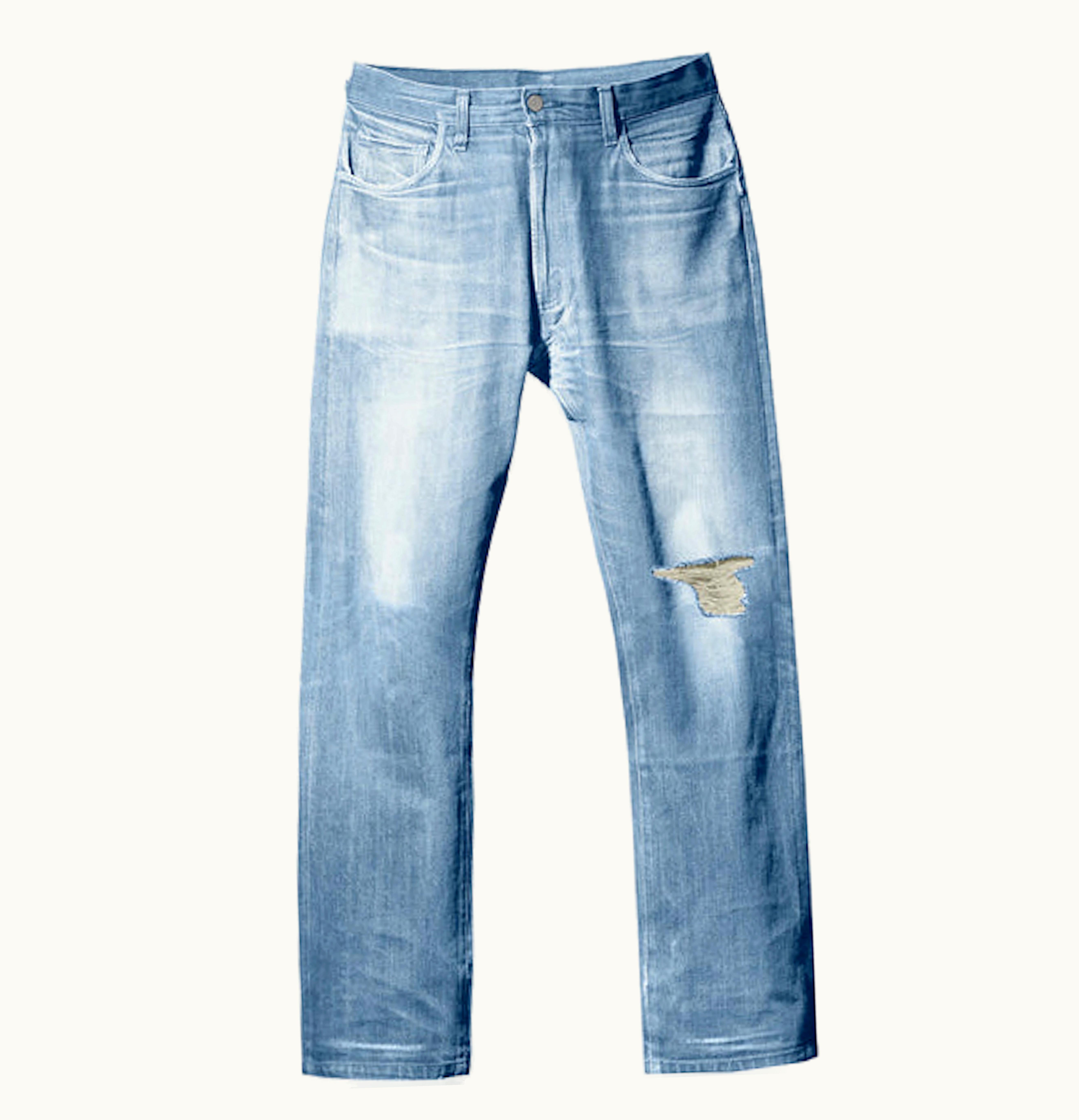 Yeezy Yeezy Gap Engineered by Balenciaga 5 Pocket Denim Pants Blue