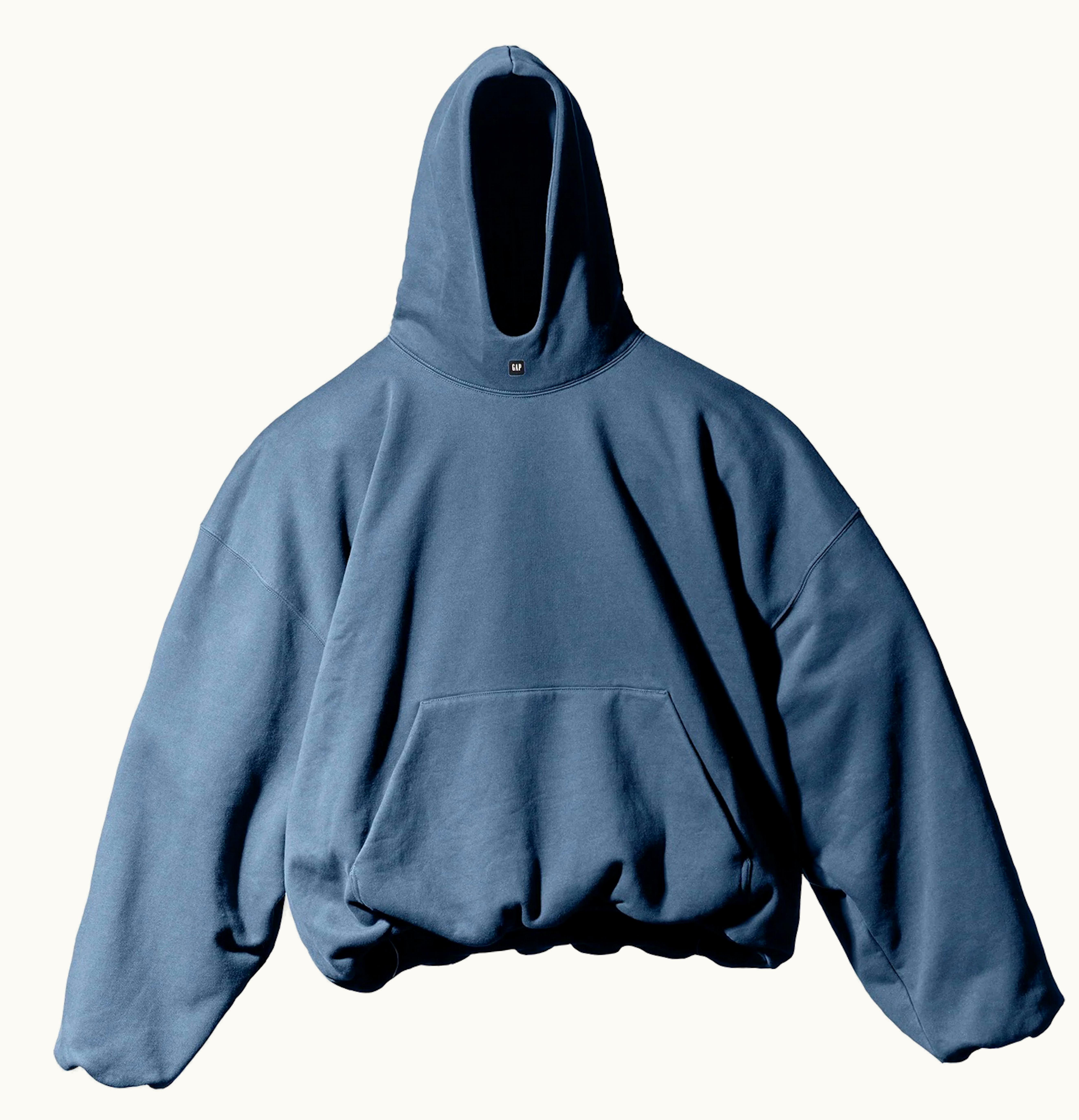 Yeezy Yeezy Gap Logo Hoodie Dark Blue