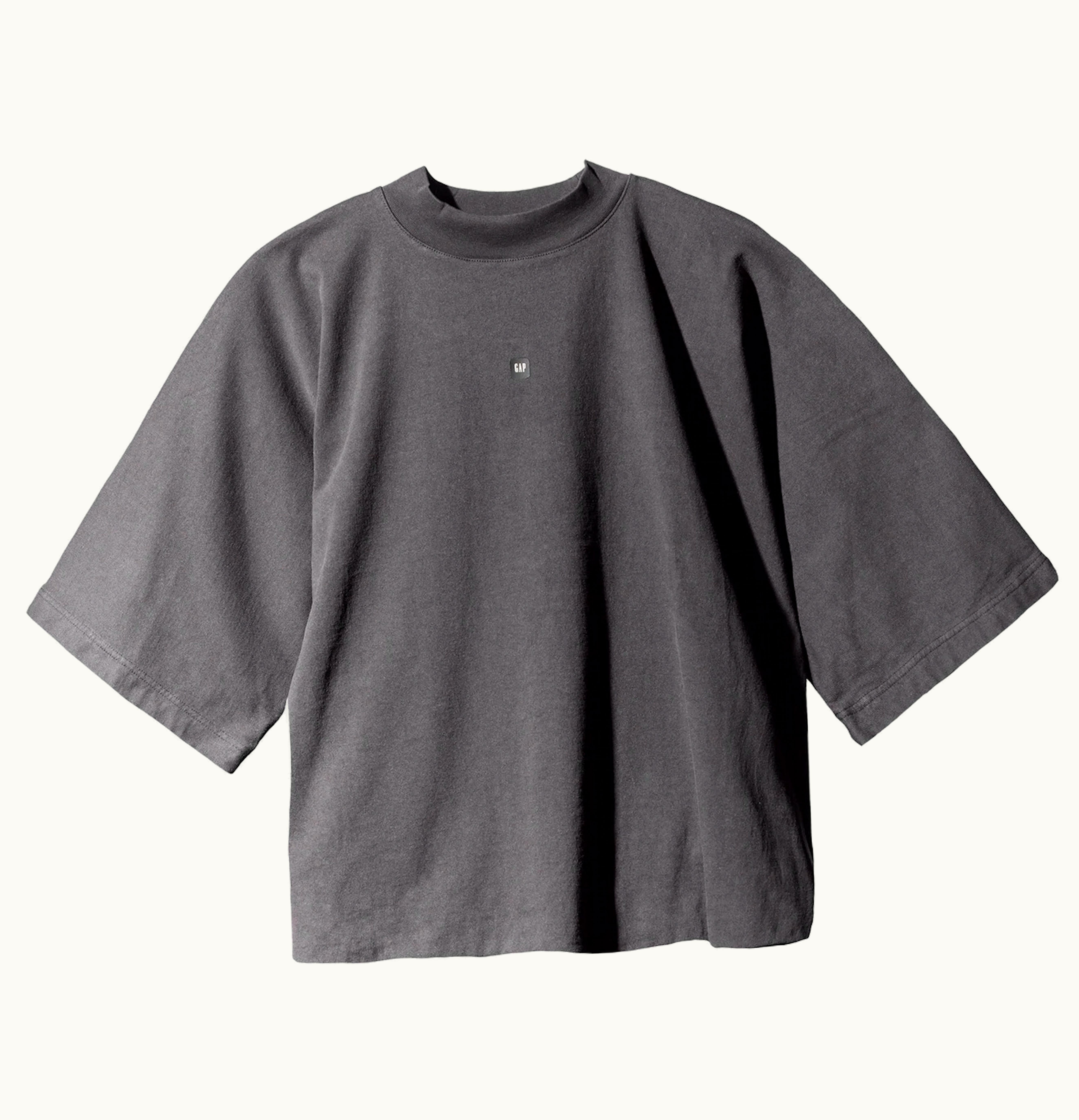 Yeezy Yeezy Gap Logo No Seam Tee Dark Grey