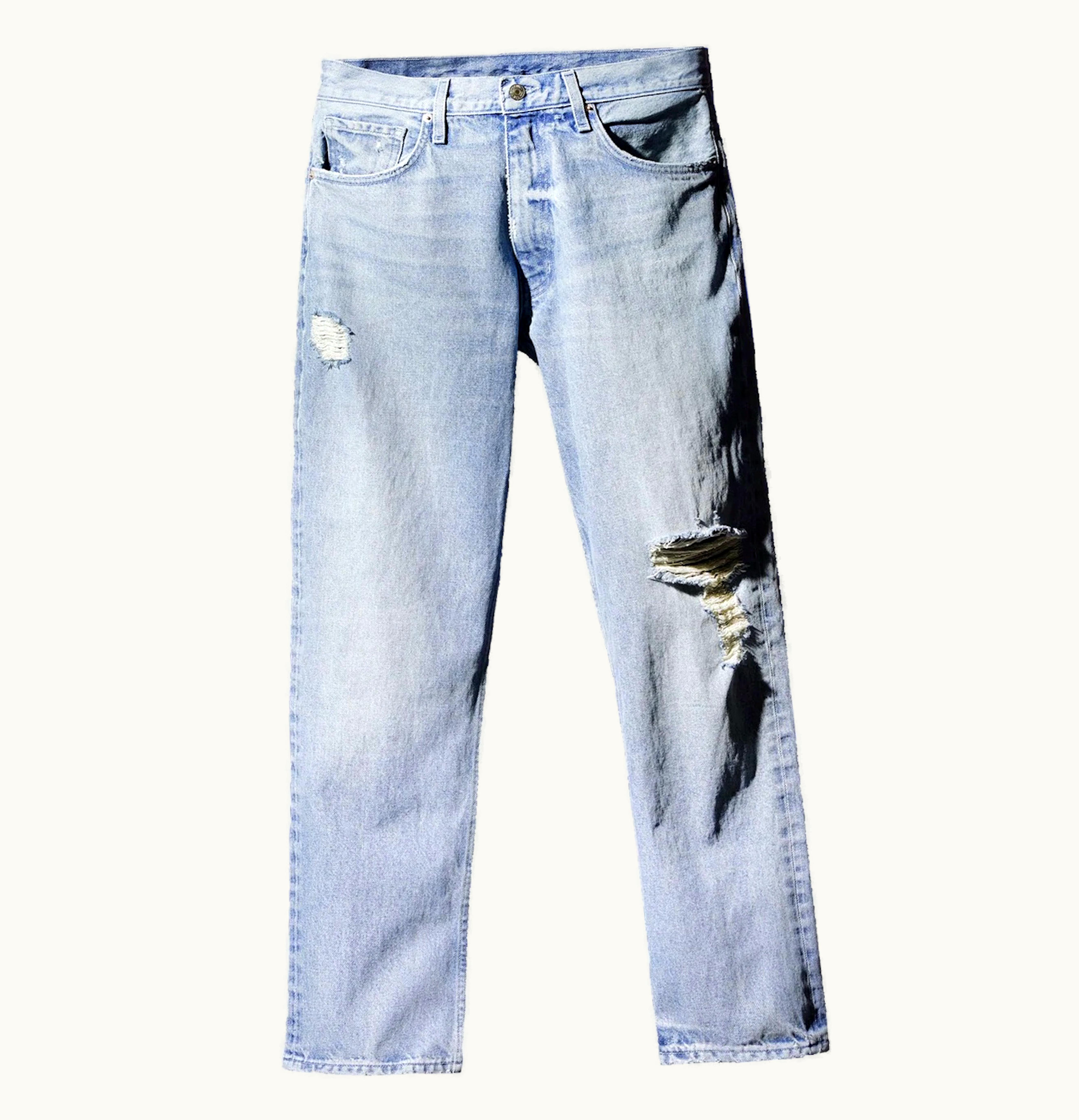 Yeezy Yeezy Gap 5 Pocket Denim Pants Blue