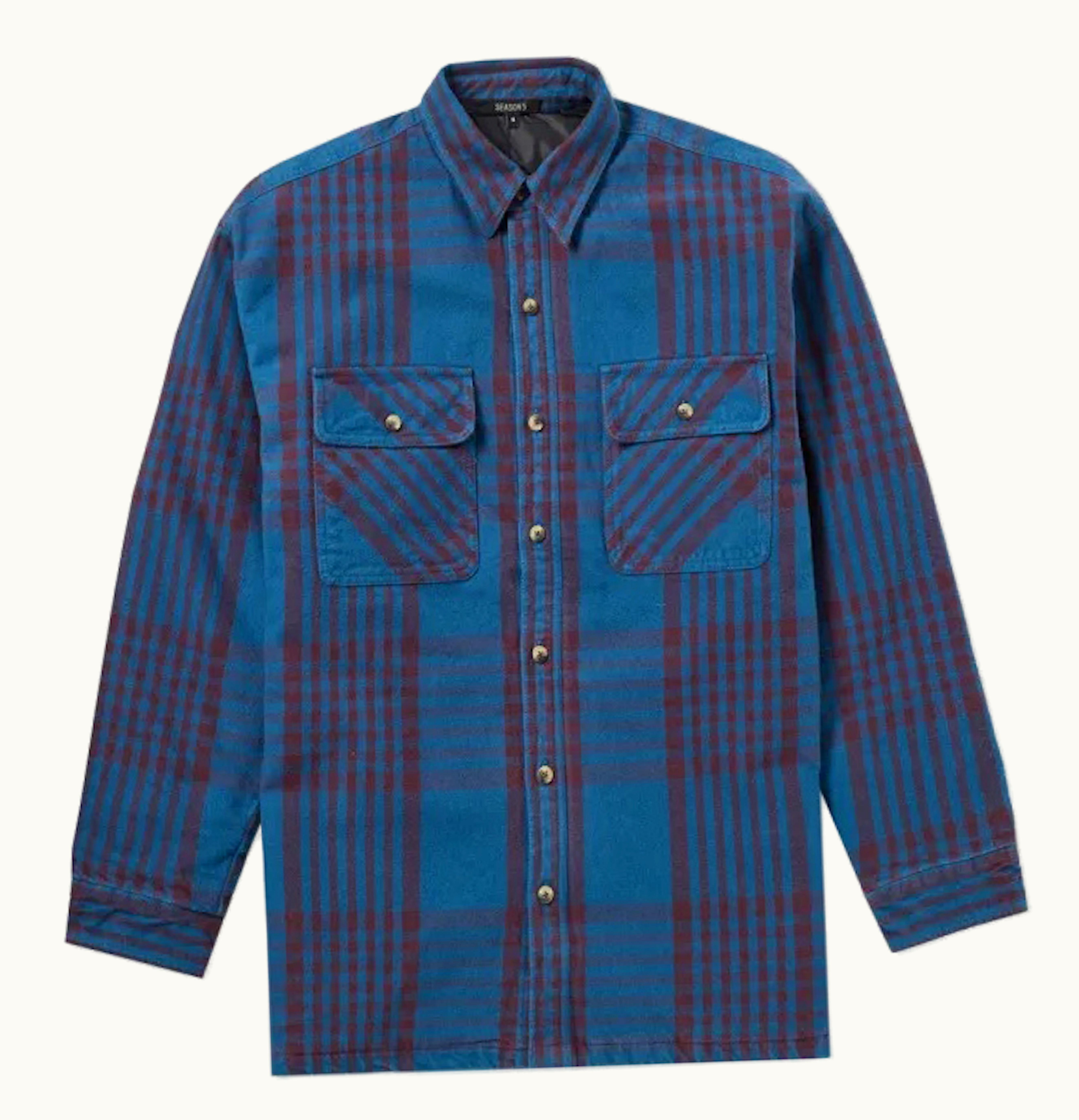 Yeezy Yeezy Season 5 Classic Flannel Shirt Combo 2