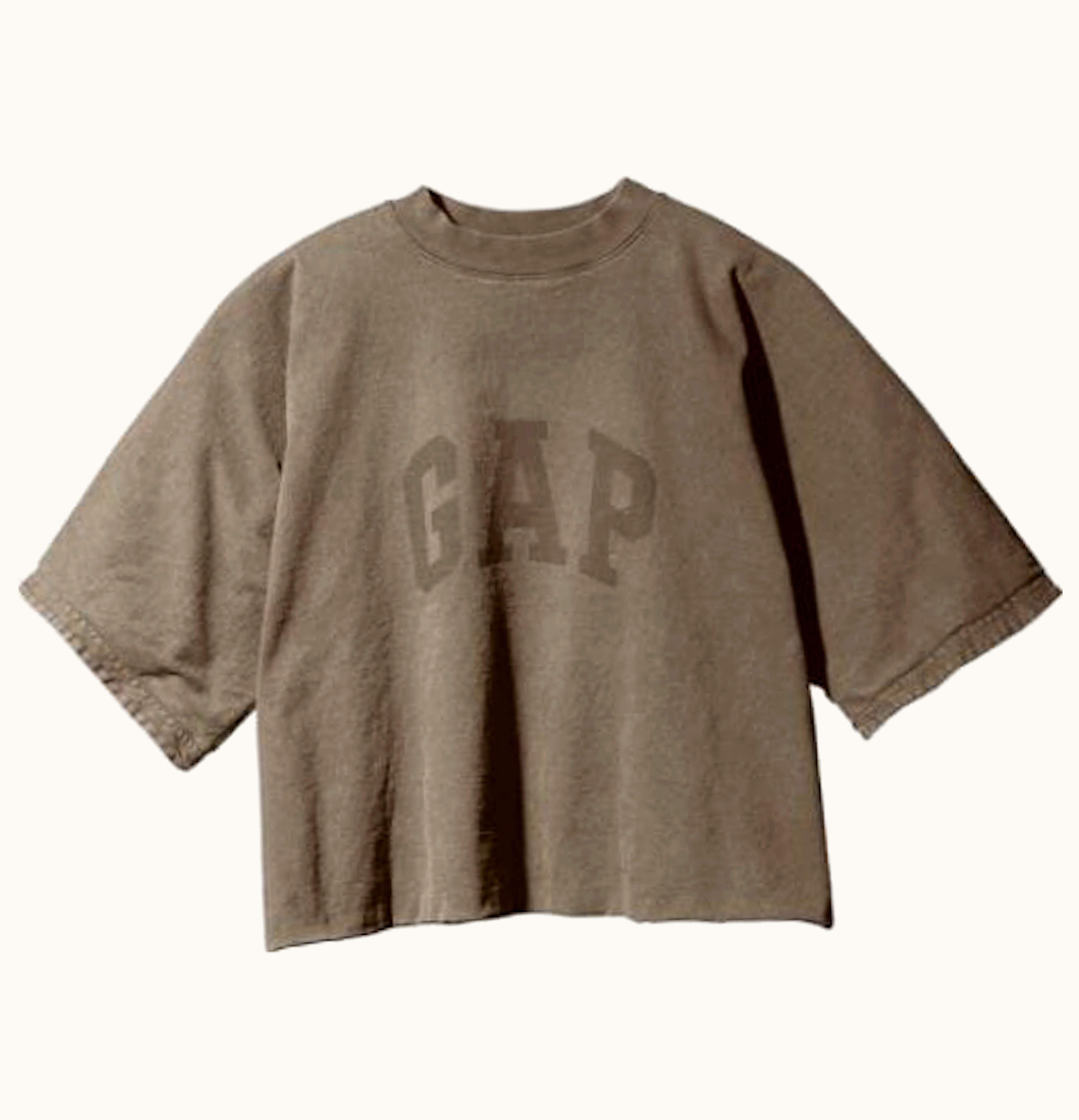 Yeezy Yeezy Gap Engineered by Balenciaga Dove No Seam T shirt Beige