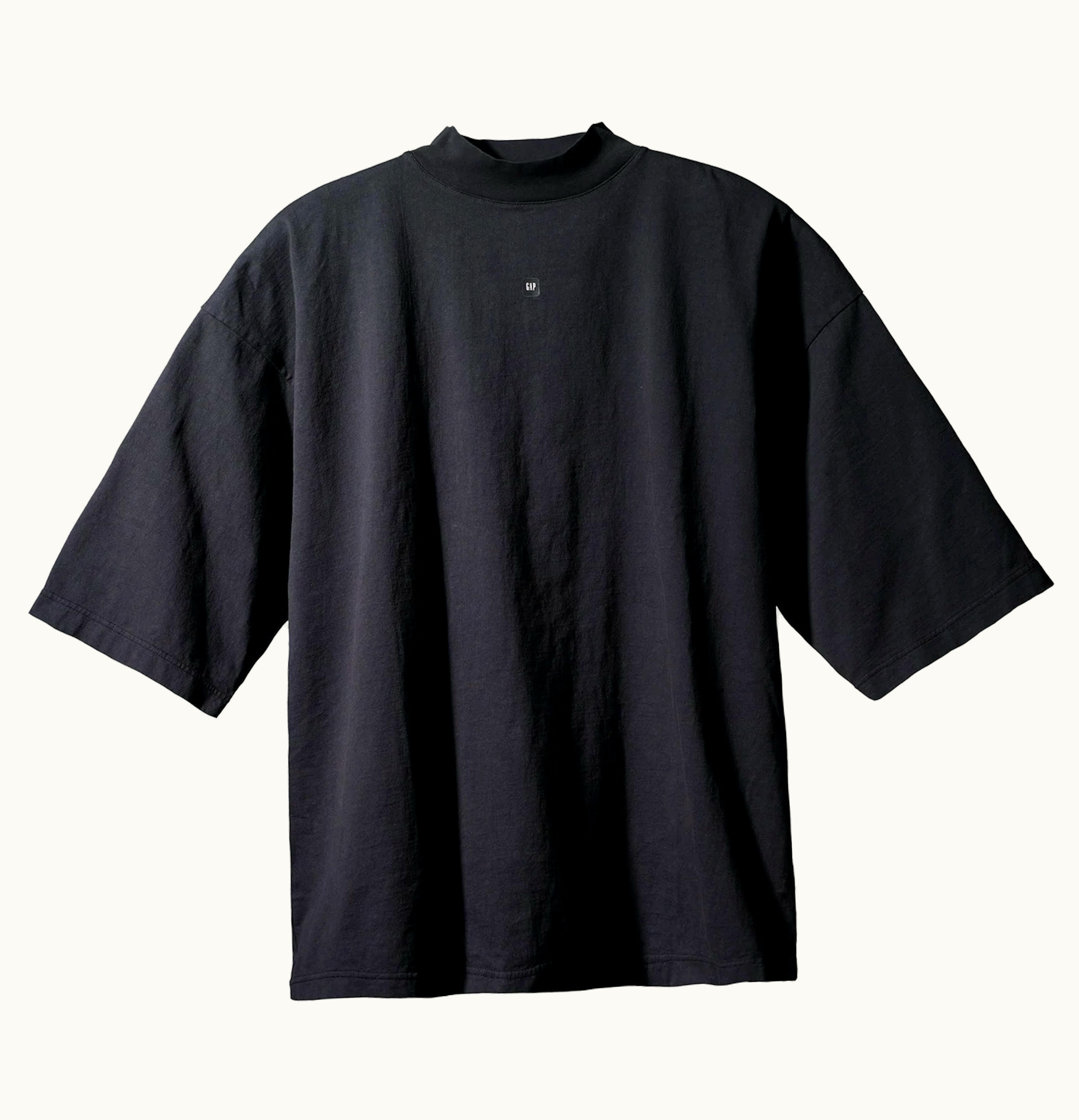 Yeezy Yeezy Gap Logo 3 4 Sleeve Tee Black