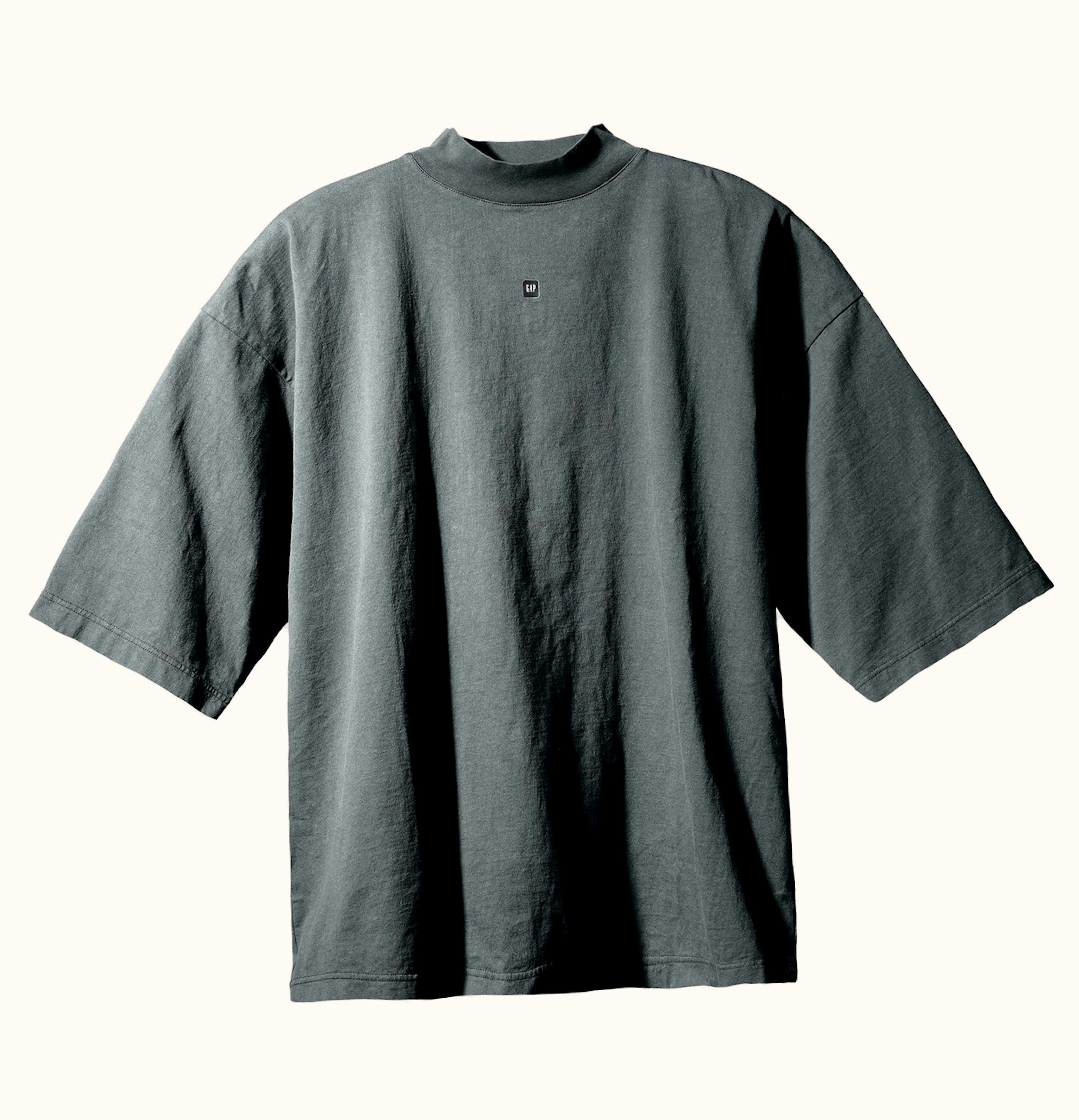 Yeezy Yeezy Gap Logo 3 4 Sleeve Tee Dark Green
