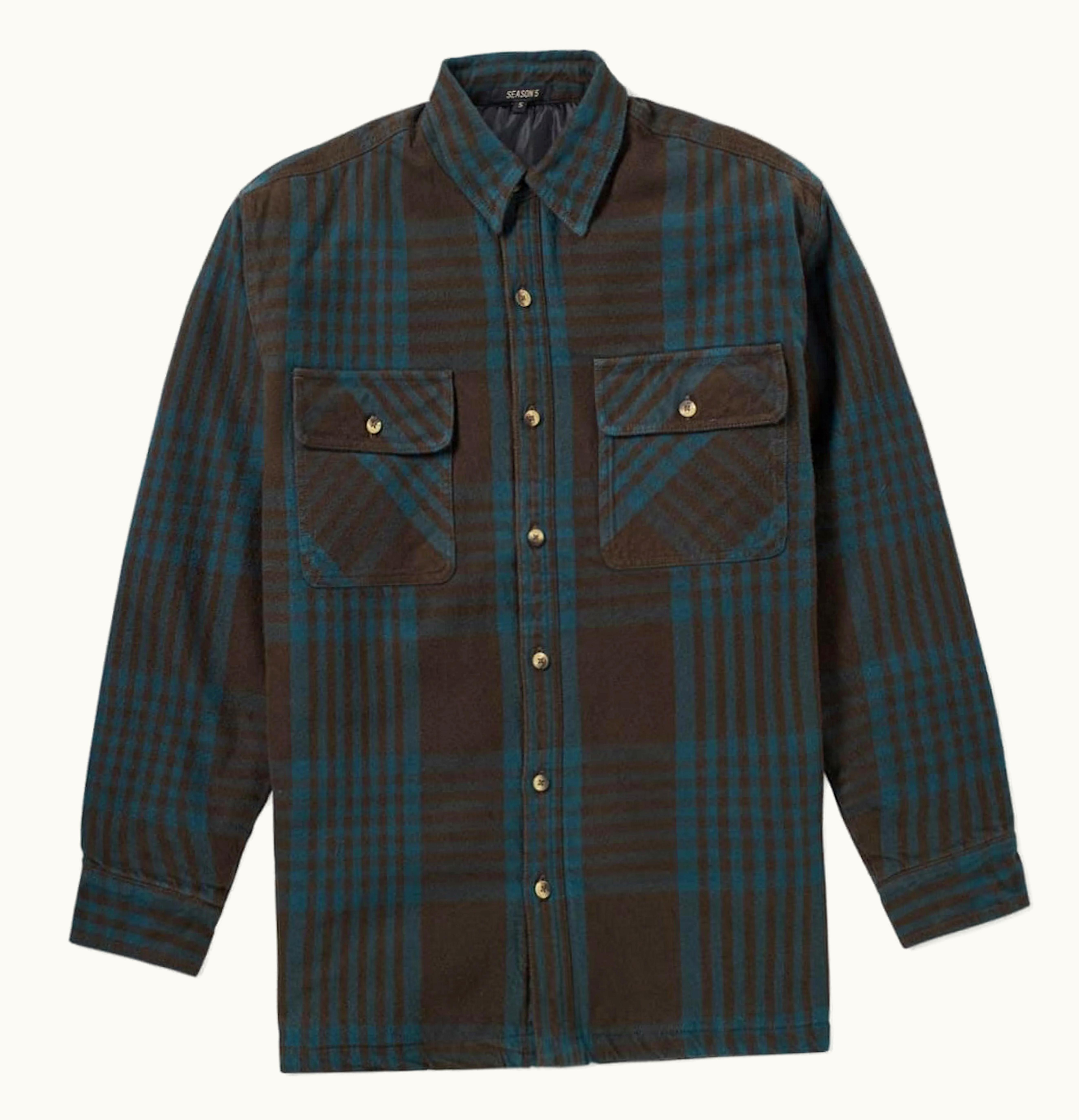 Yeezy Yeezy Season 5 Classic Flannel Shirt Multi