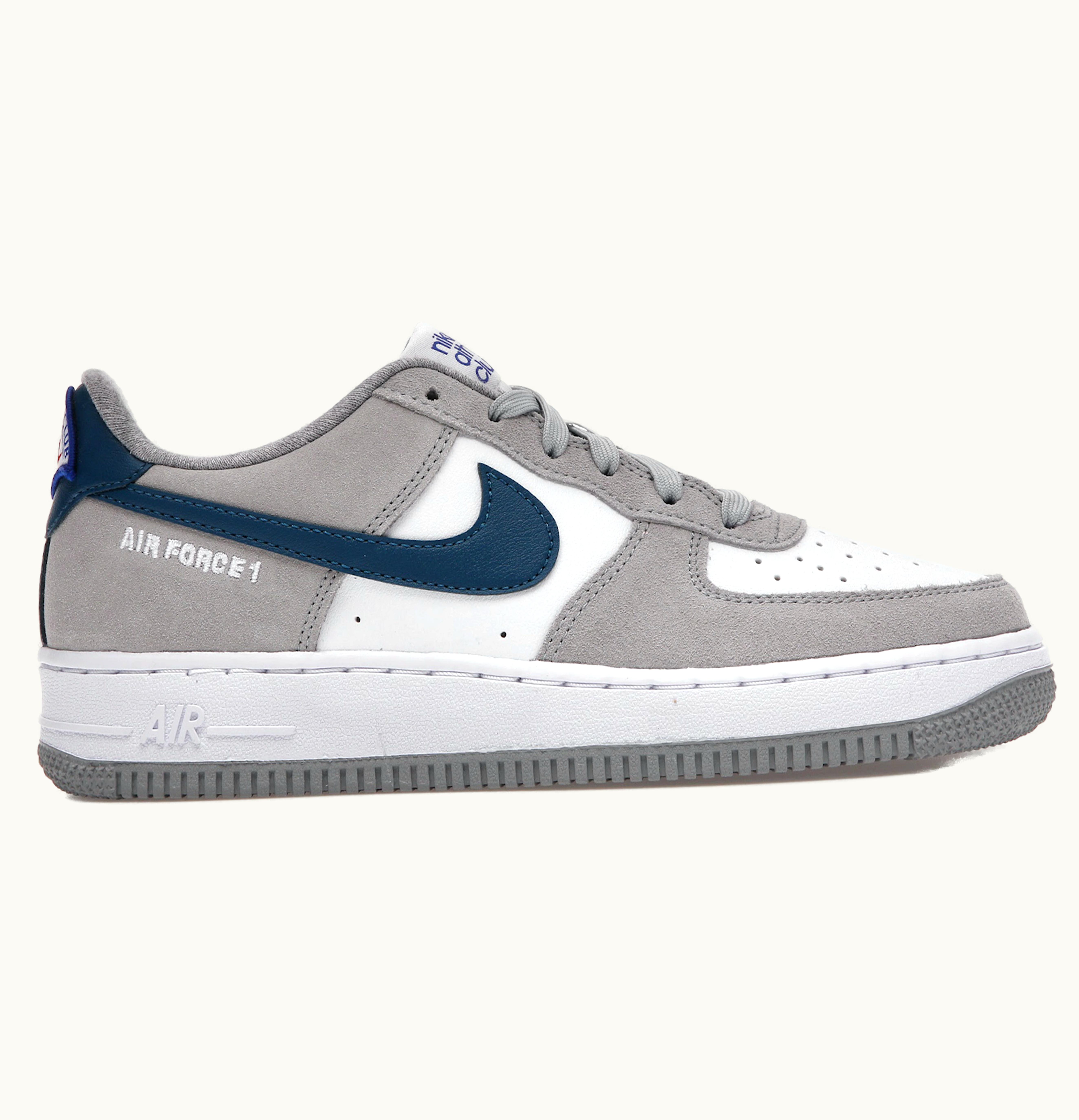 Nike Nike Air Force 1 Low Athletic Club White Grey GS