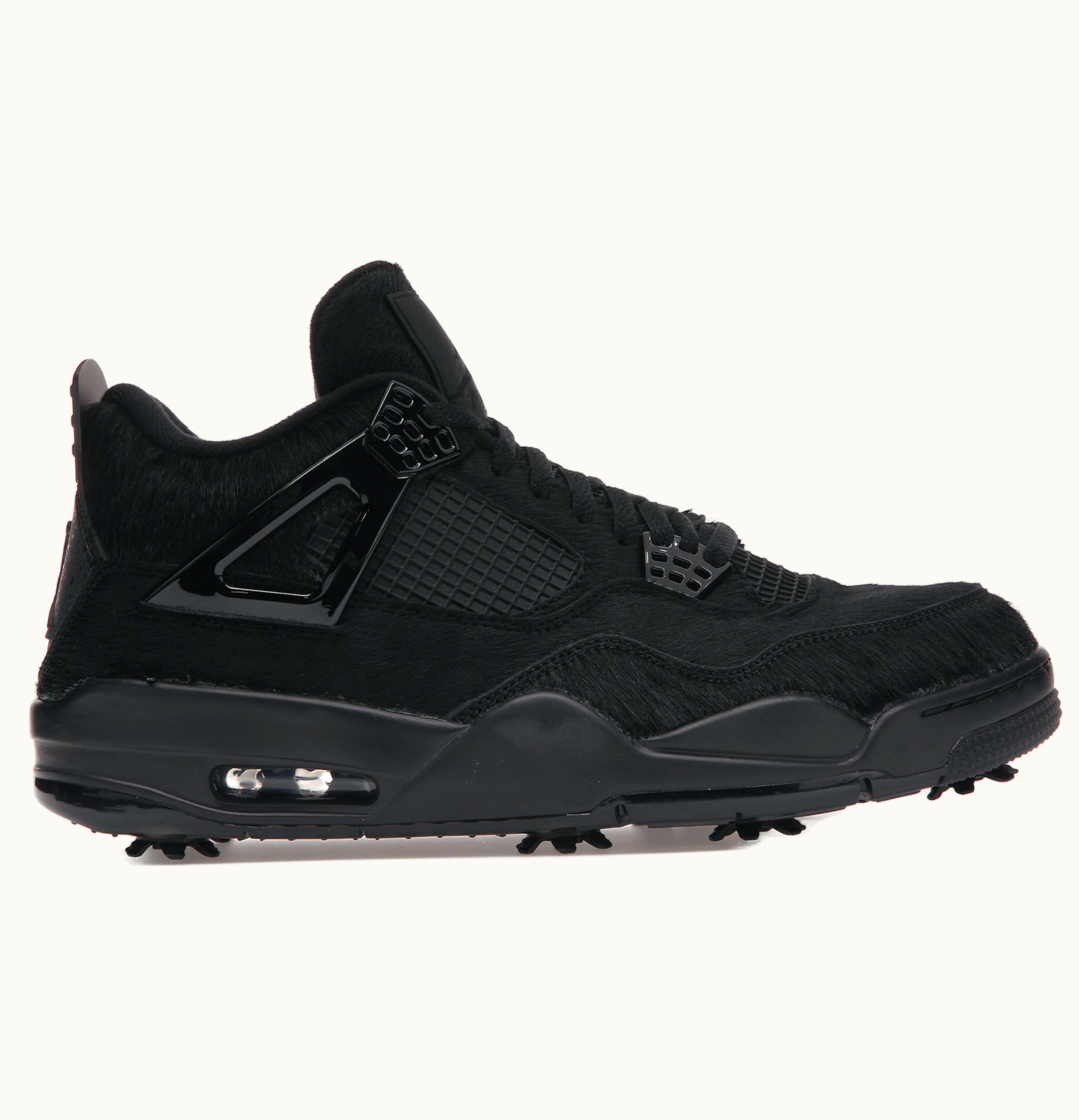 Jordan Air Jordan 4 Retro Golf Black Cat Pony Hair