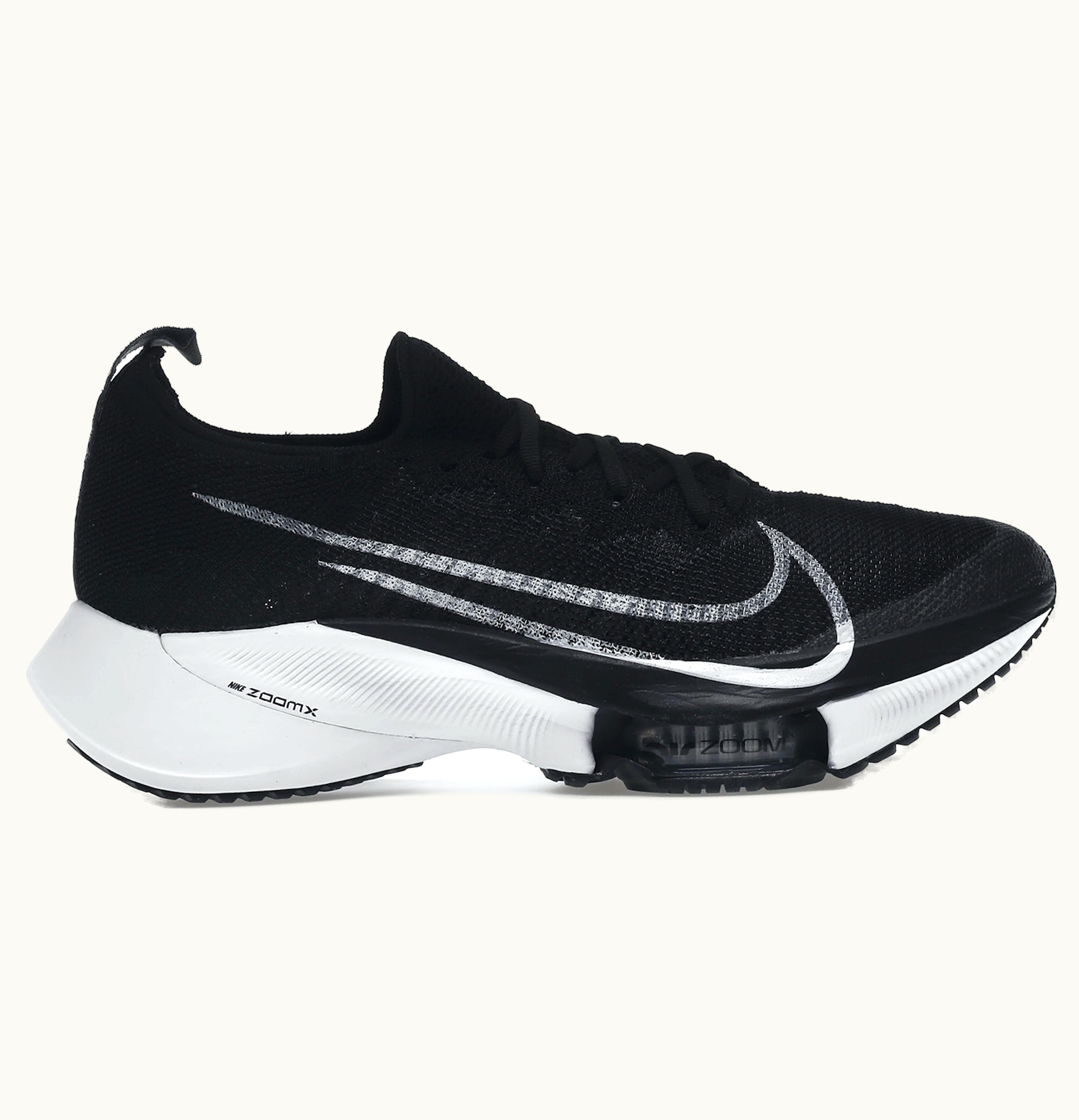 Nike Nike Air Zoom Tempo Next Flyknit Black White W