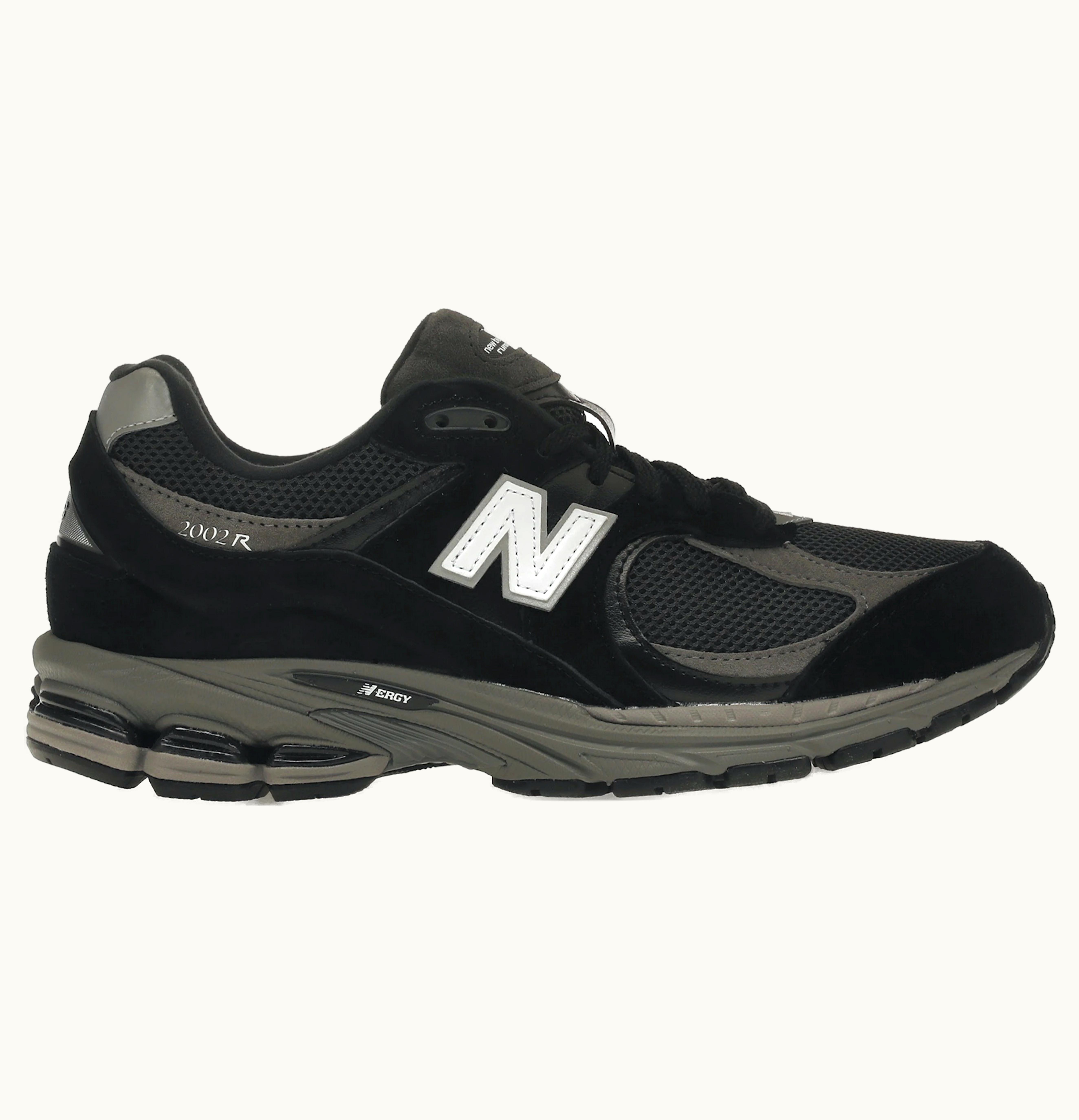 New Balance New Balance 2002R Black Dark Grey White