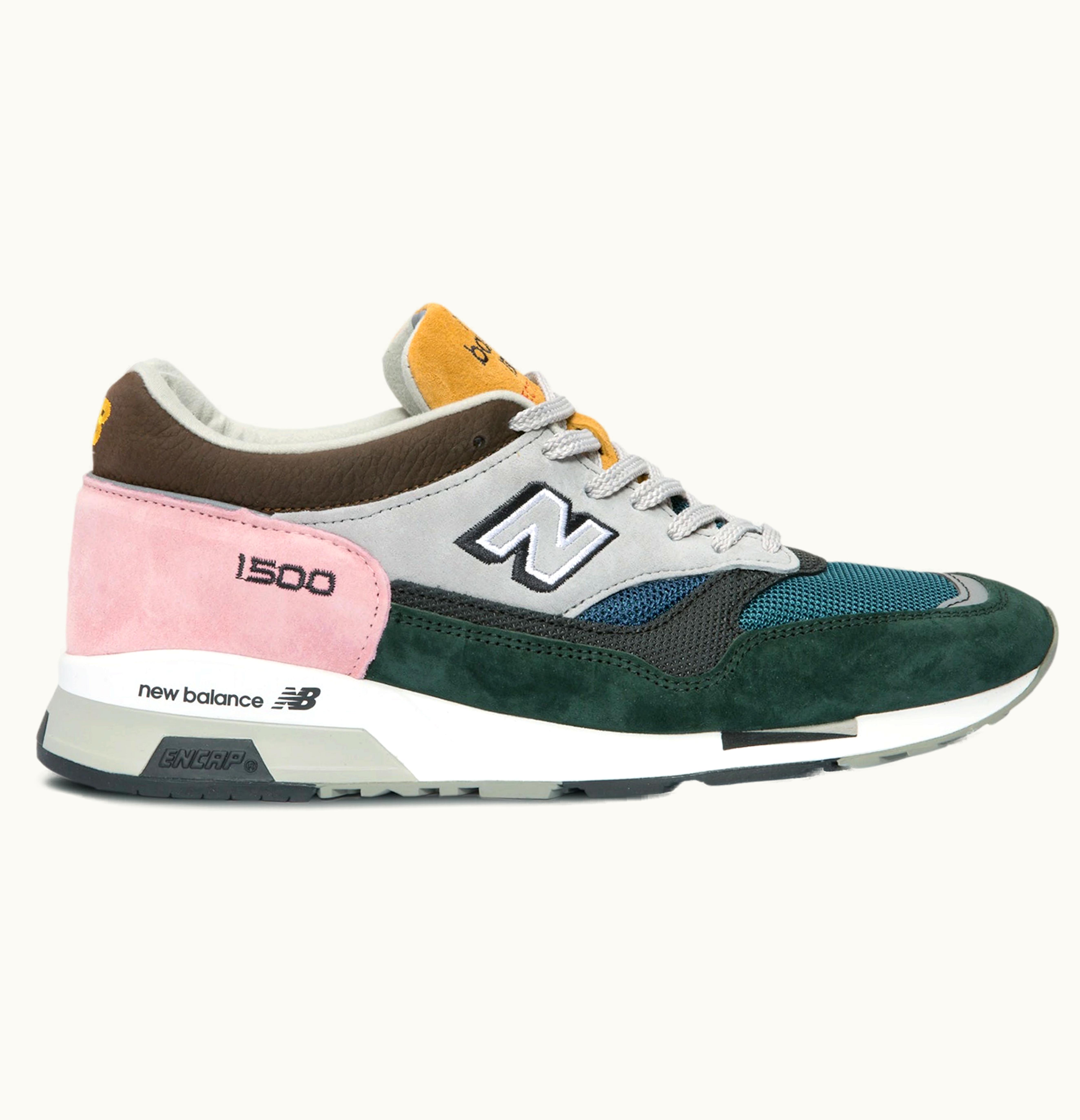 New Balance New Balance 1500 MiUK Selected Edition Green Grey Pink