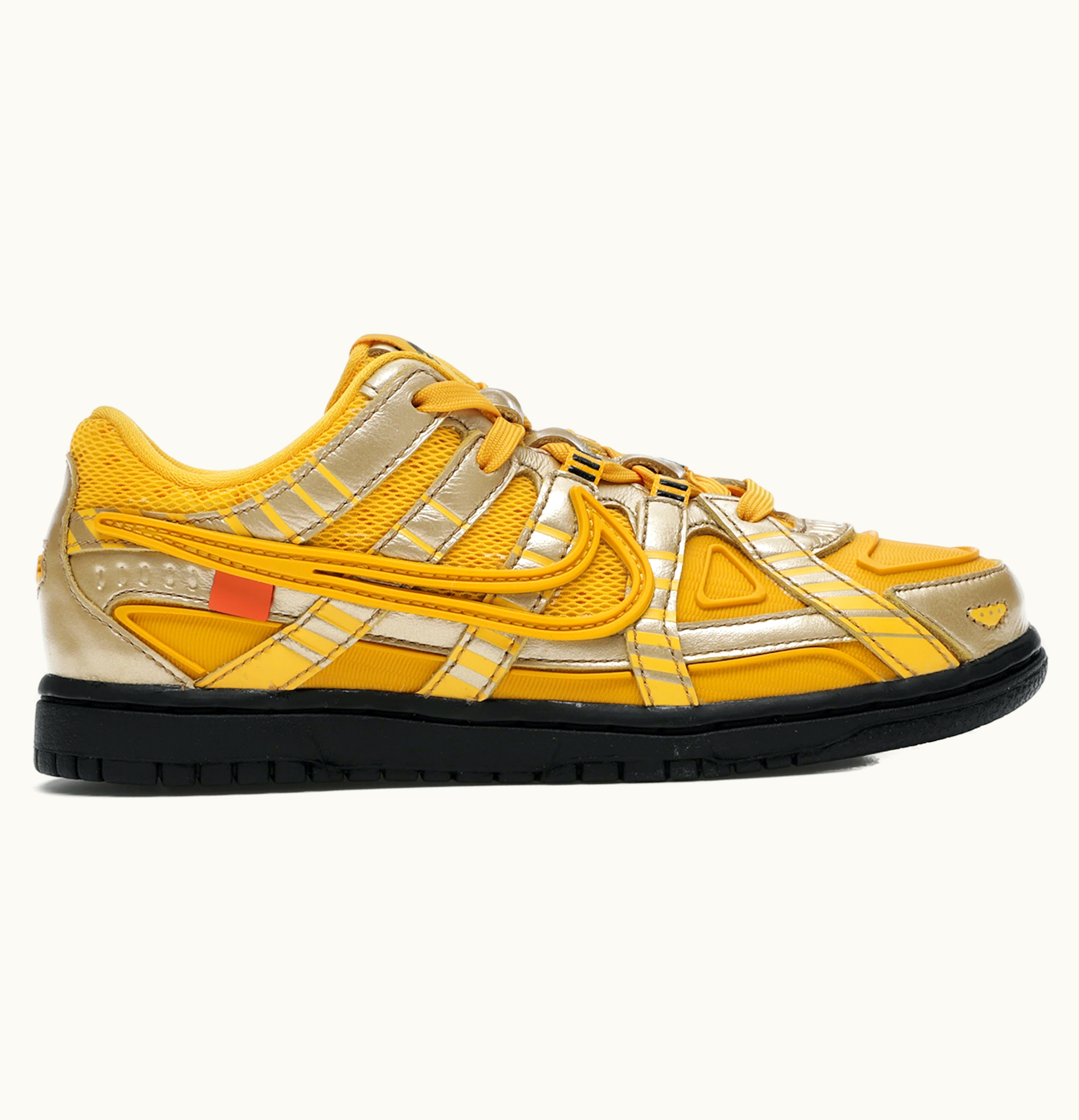 Nike Nike Air Rubber Dunk Off White University Gold PS