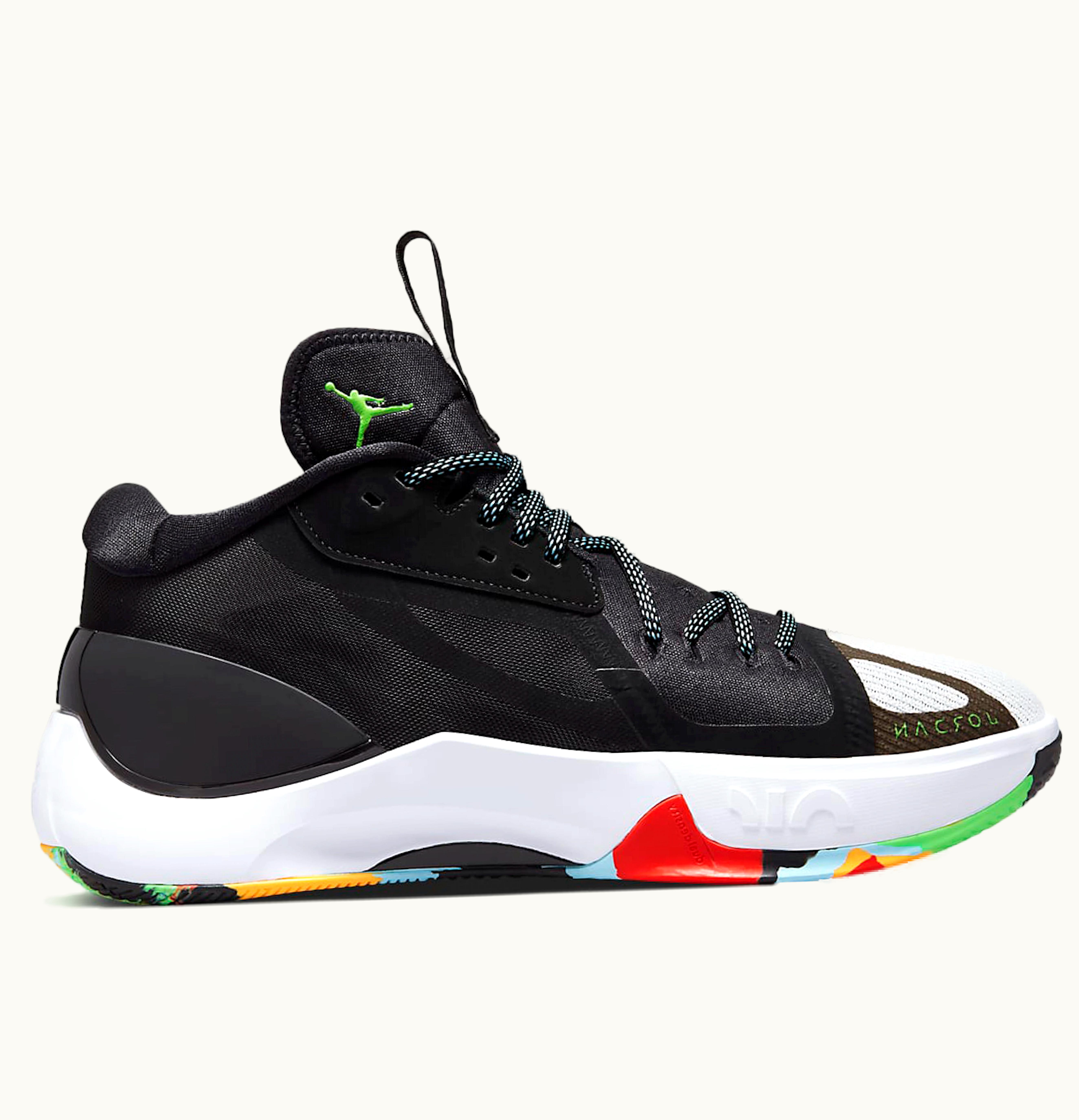 Nike Air Jordan Zoom Separate Black Multicolor