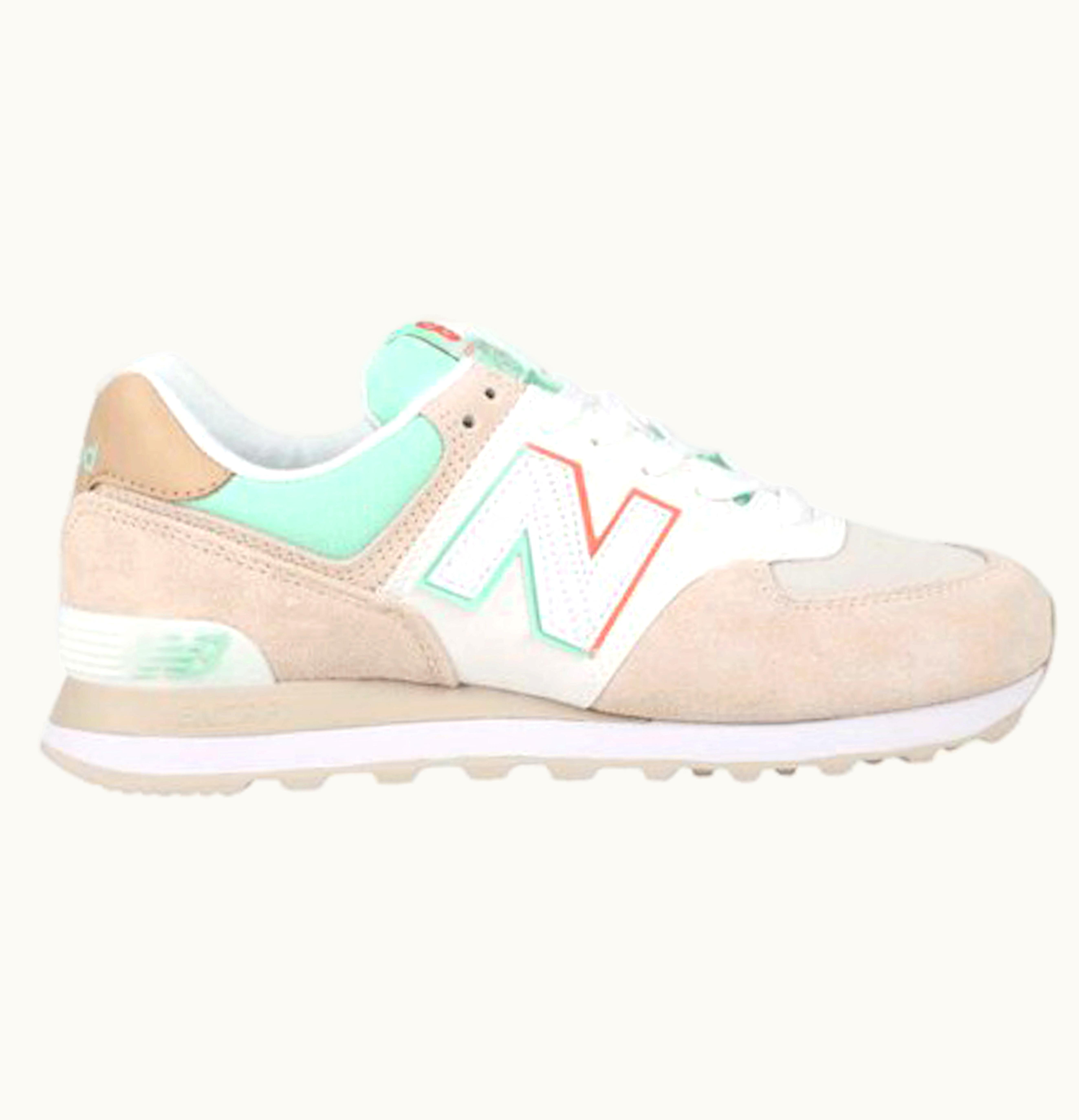 New Balance 574 Moonbeam Neo Mint