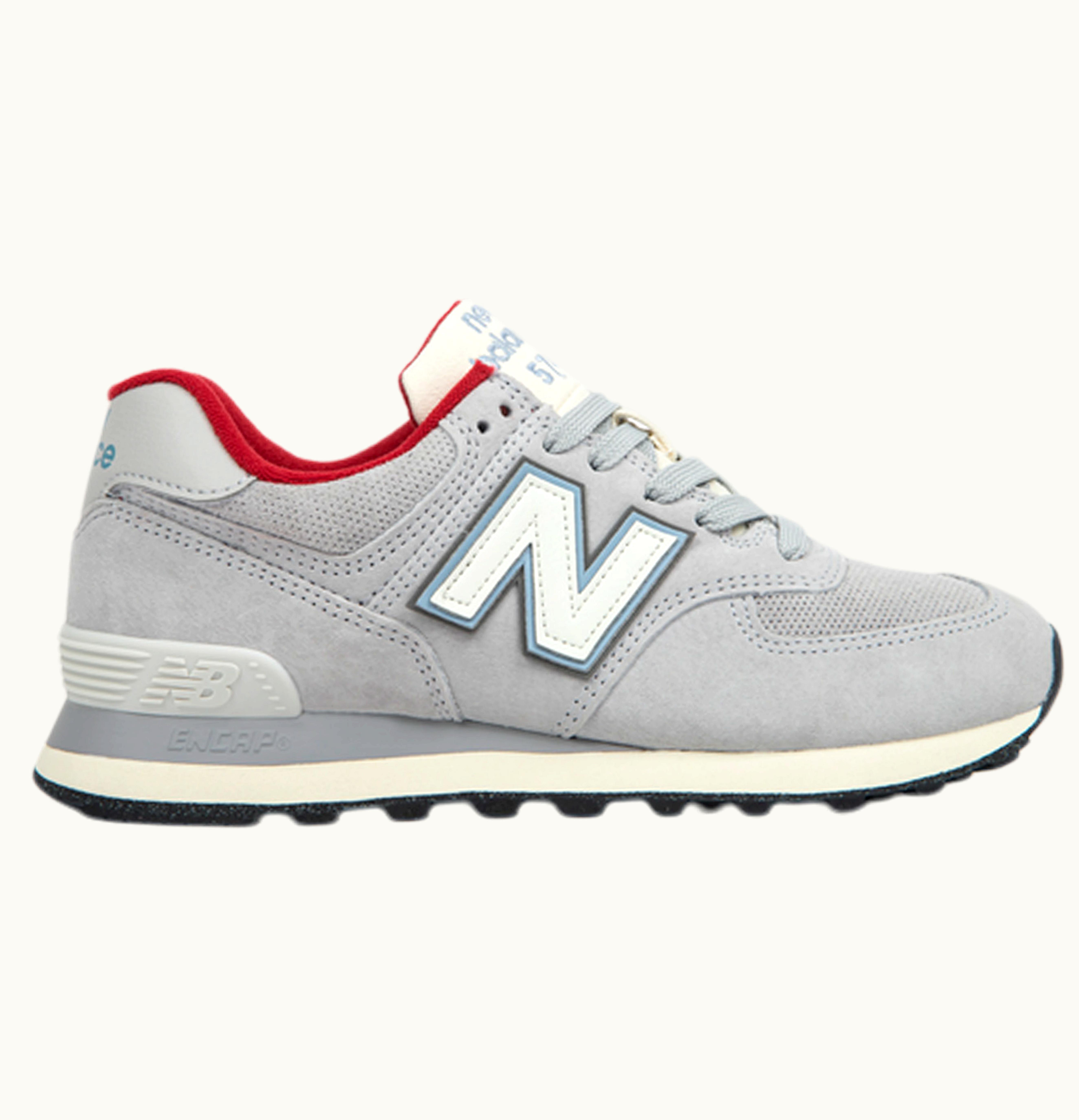 New Balance 574 Blue Varsity Red W