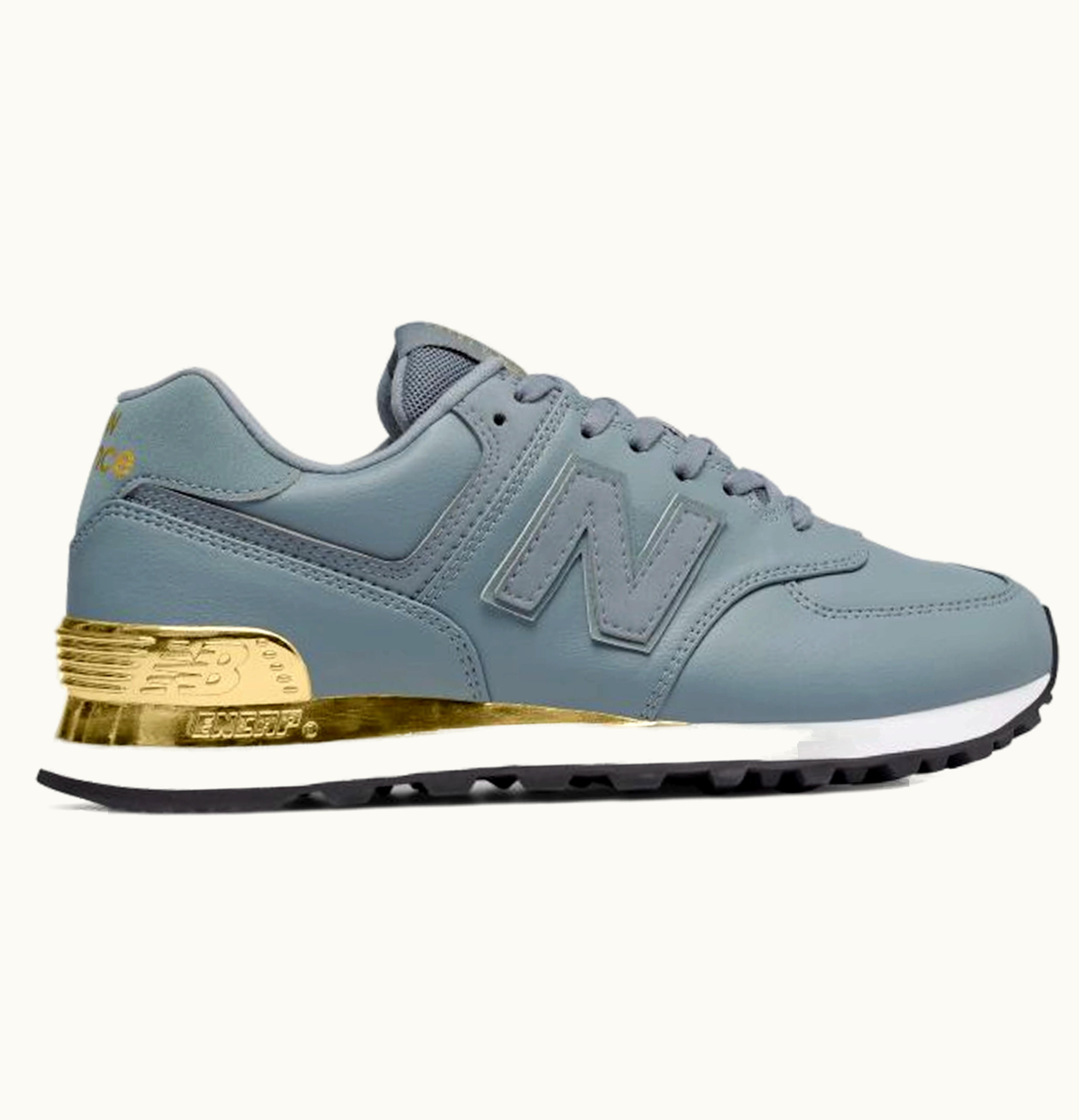 New Balance 574 Gold Dip Slate W