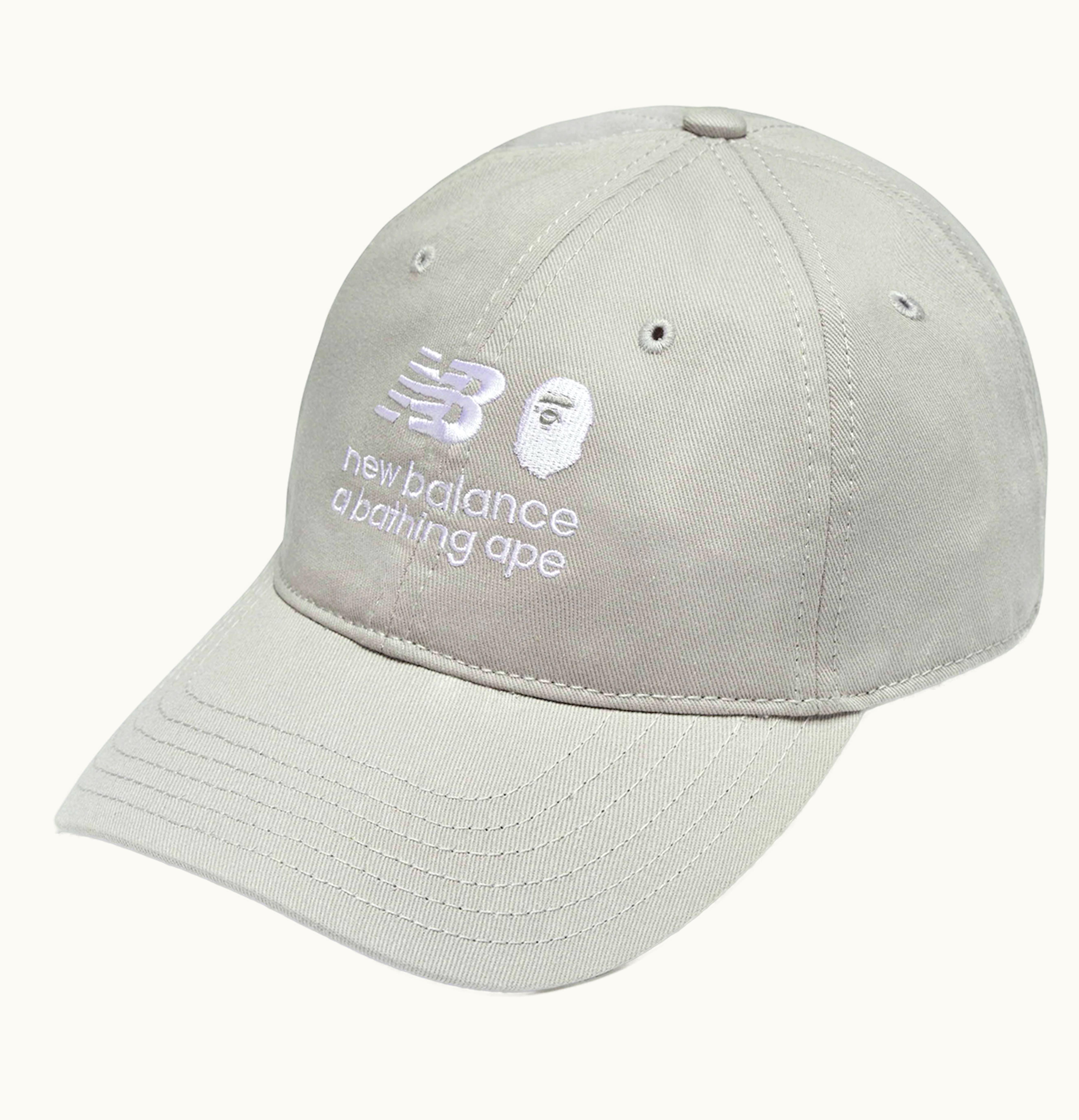BAPE BAPE x New Balance Panel Cap Grey