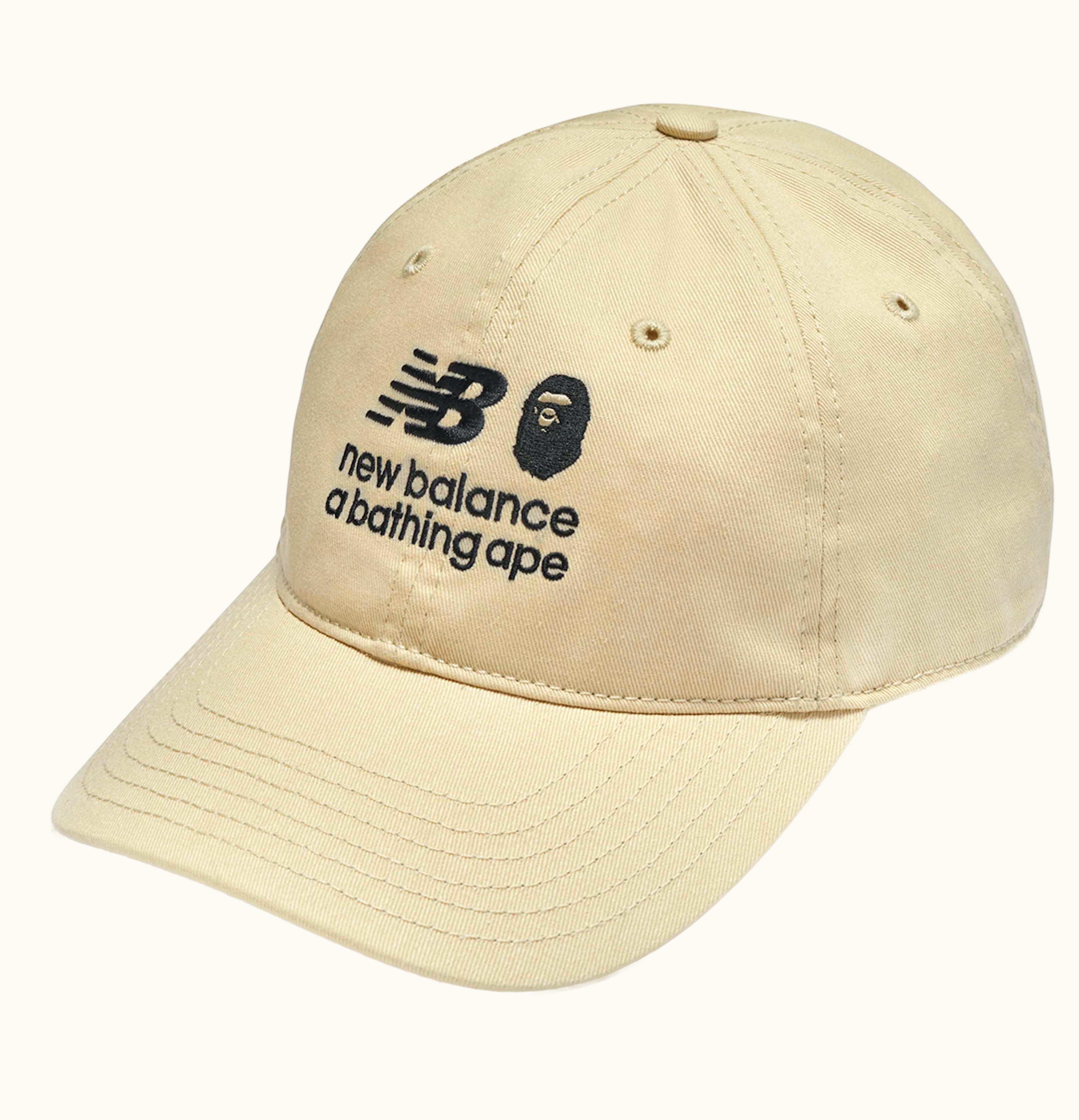 BAPE BAPE x New Balance Panel Cap Beige
