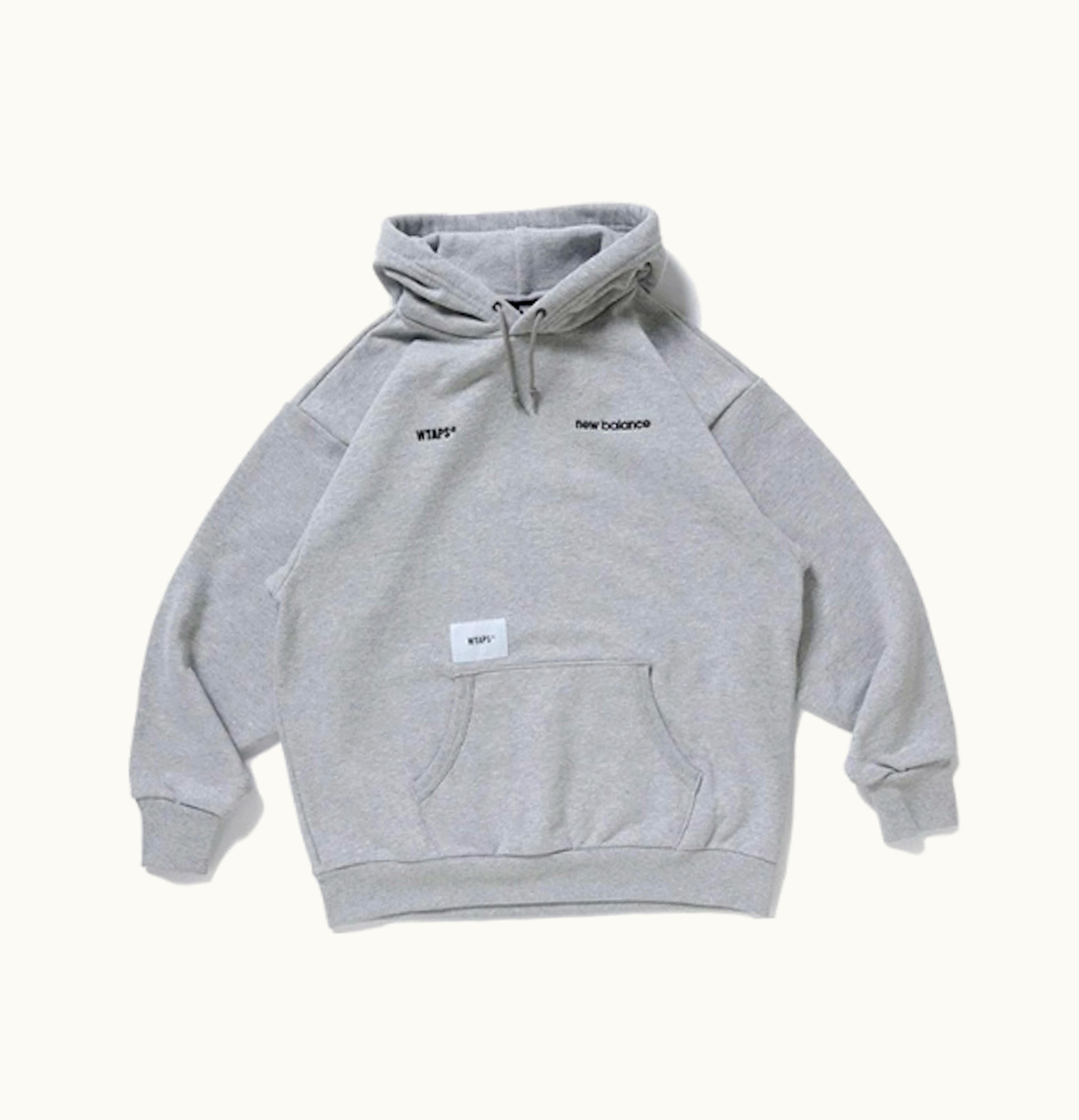 WTAPS WTAPS x New Balance Academy Hooded Sweatshirt Heather Grey