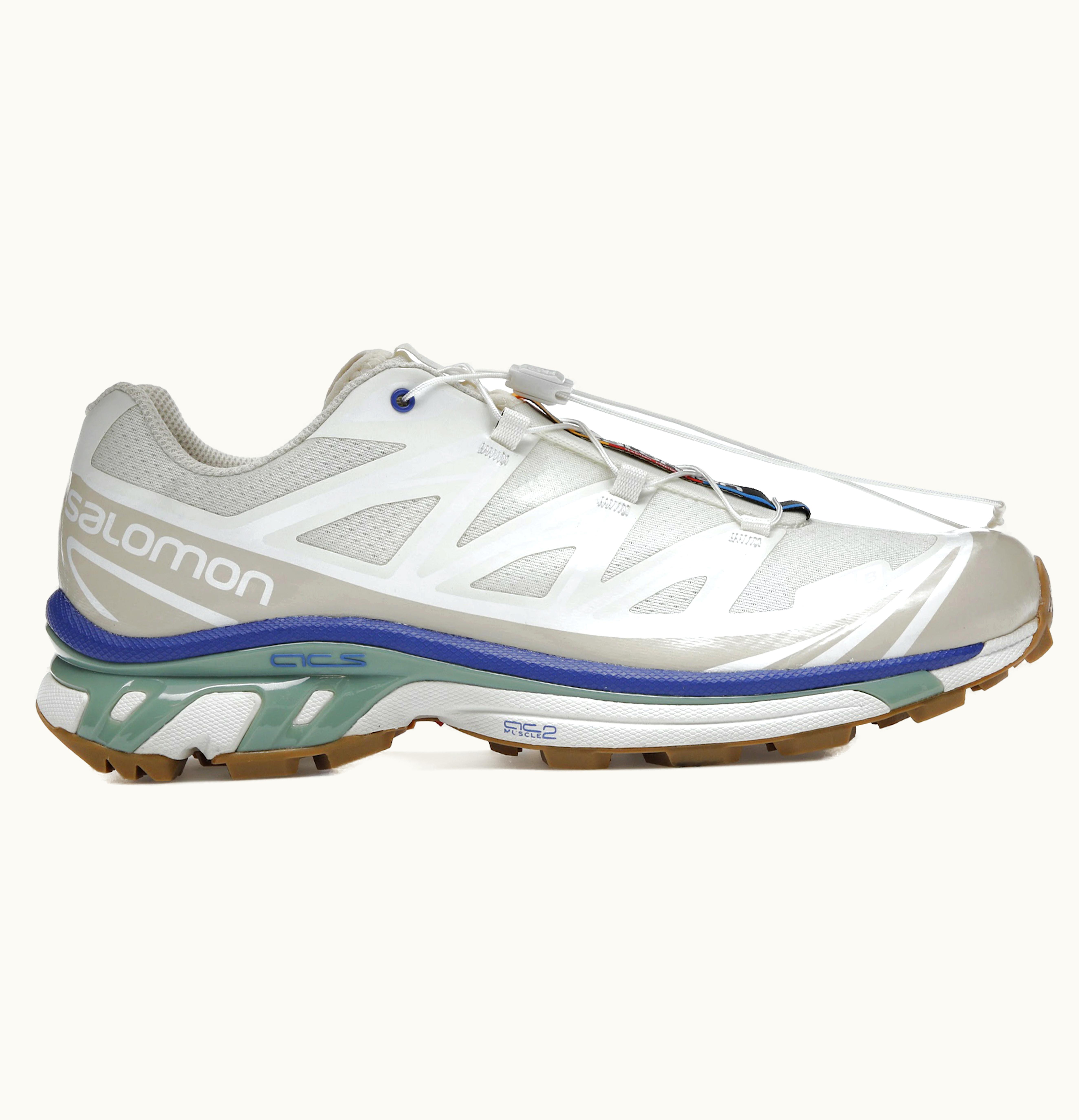 Salomon XT 6 Vanilla Ice Granite Green Gum
