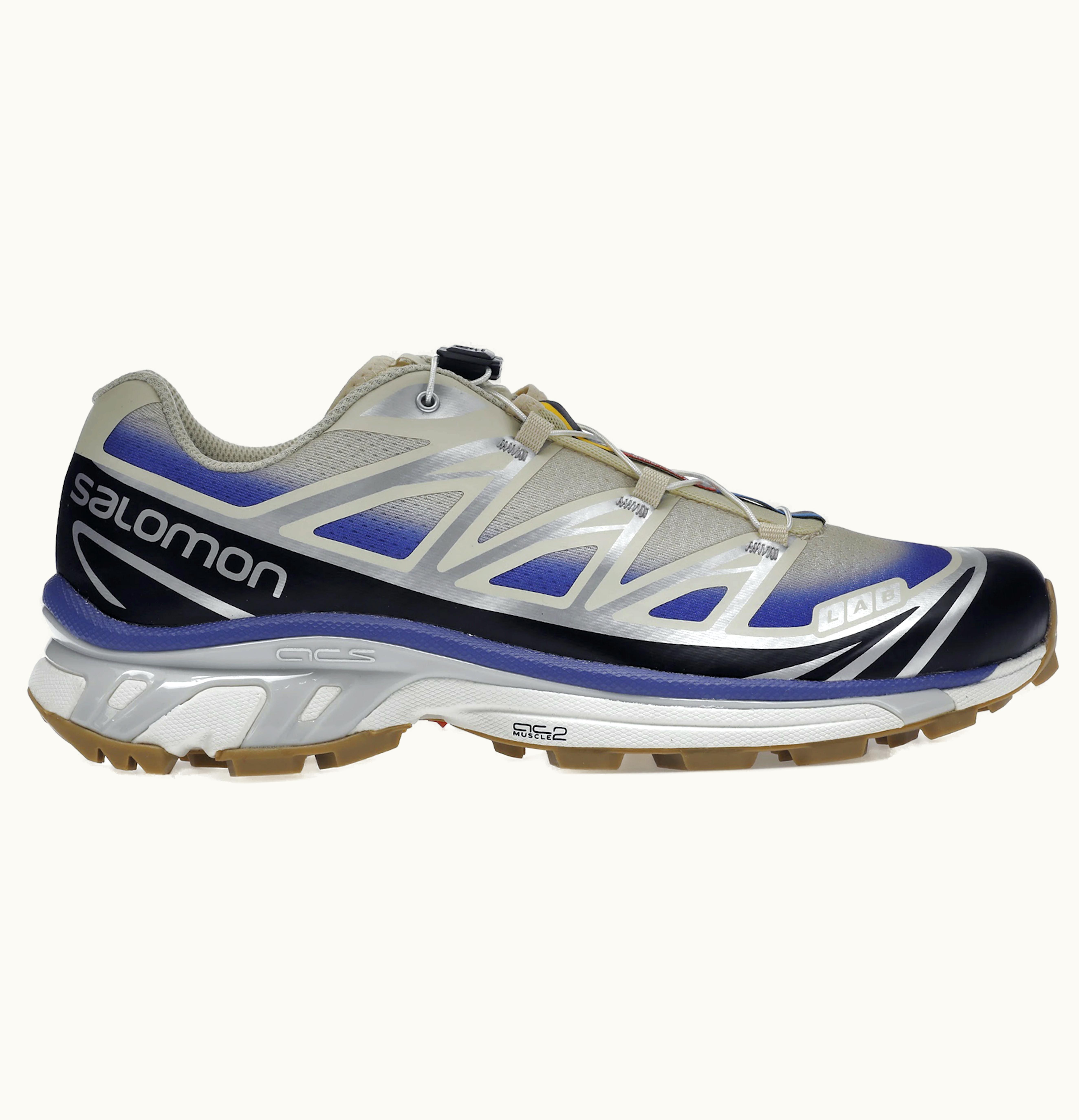 Salomon XT 6 Skyline Bleached Sand Dazzling Blue