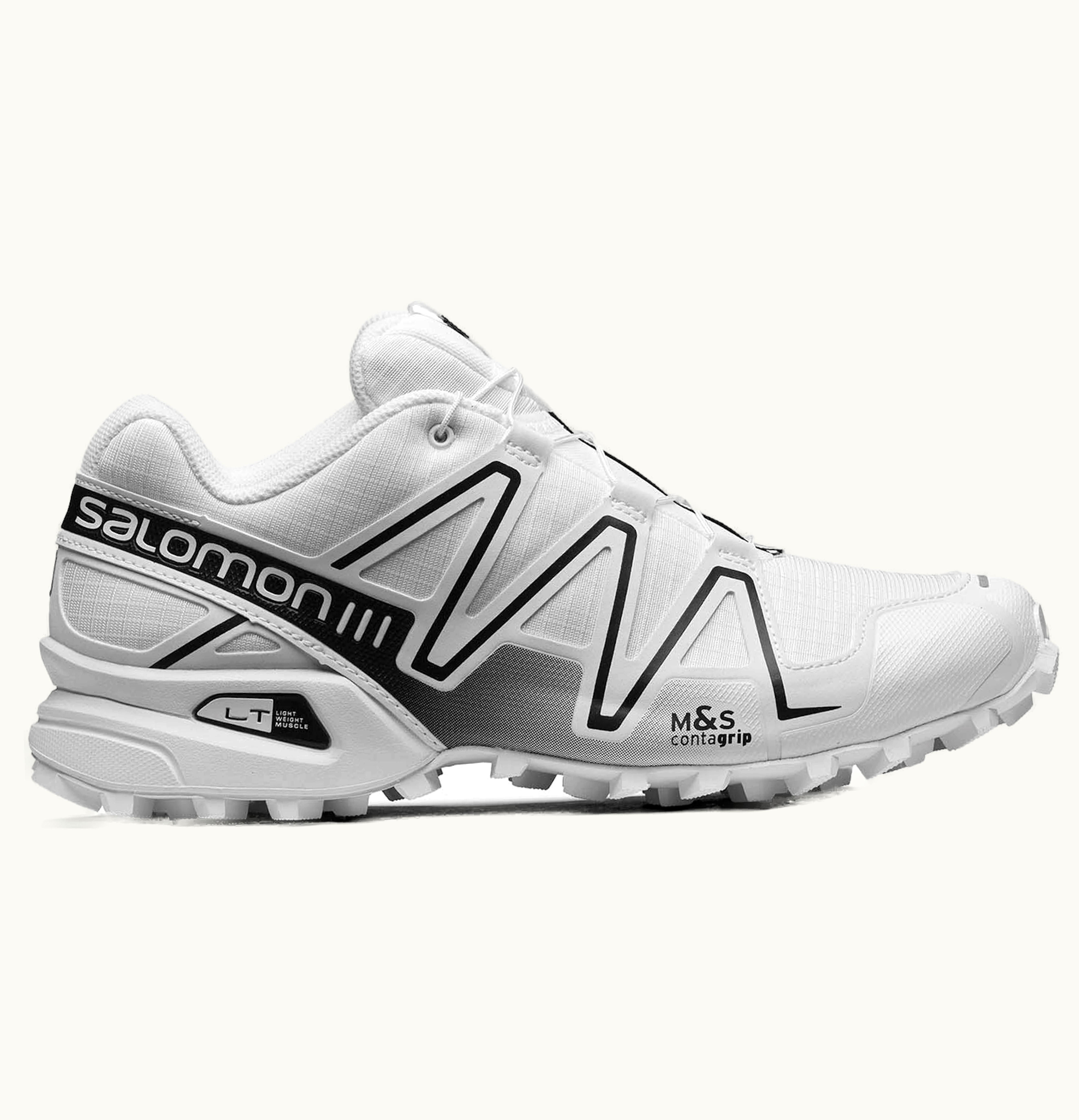 Salomon Speedcross 3 White Alloy Black