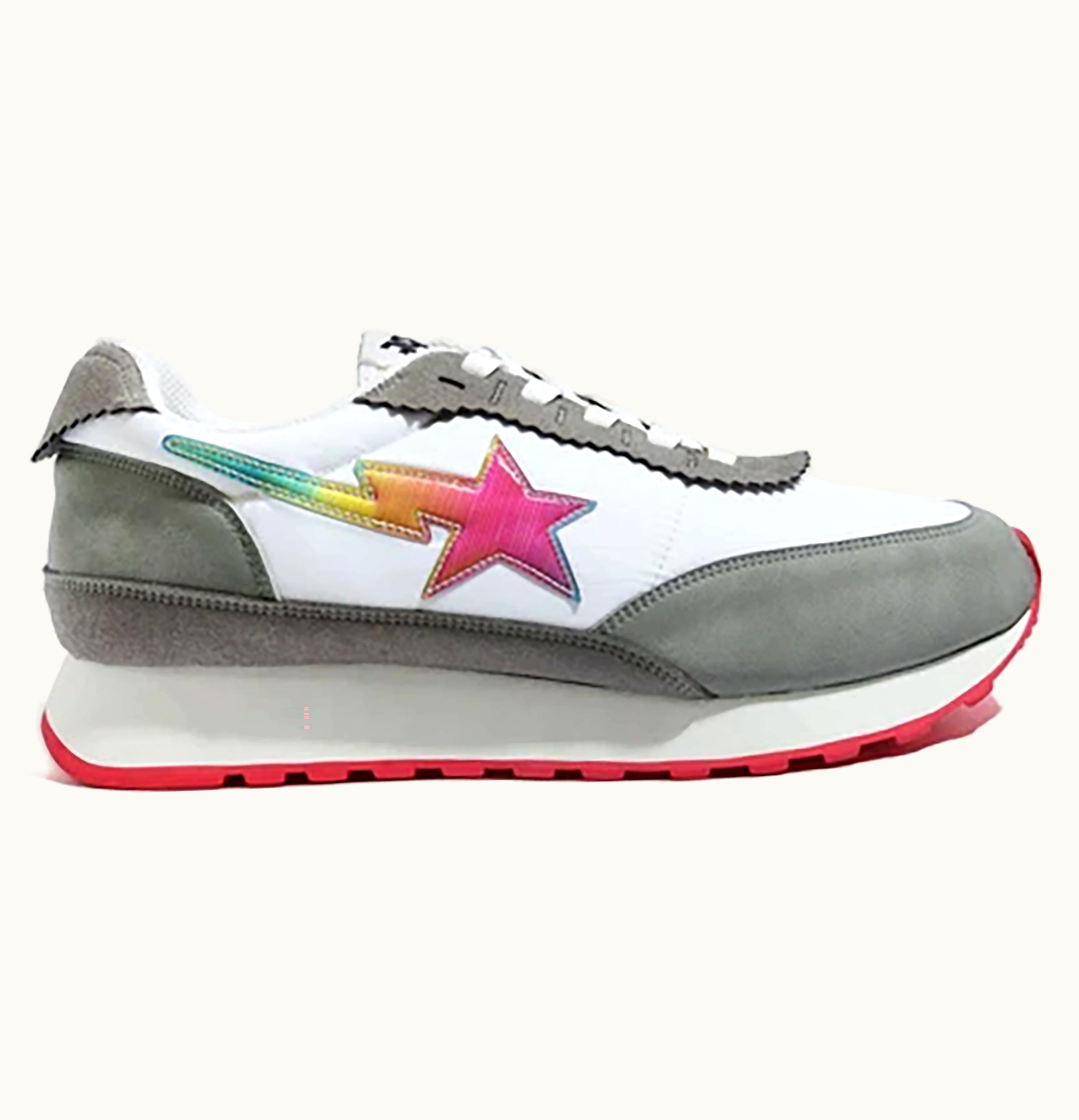 BAPE A Bathing Ape Roadsta Express White Iridescent