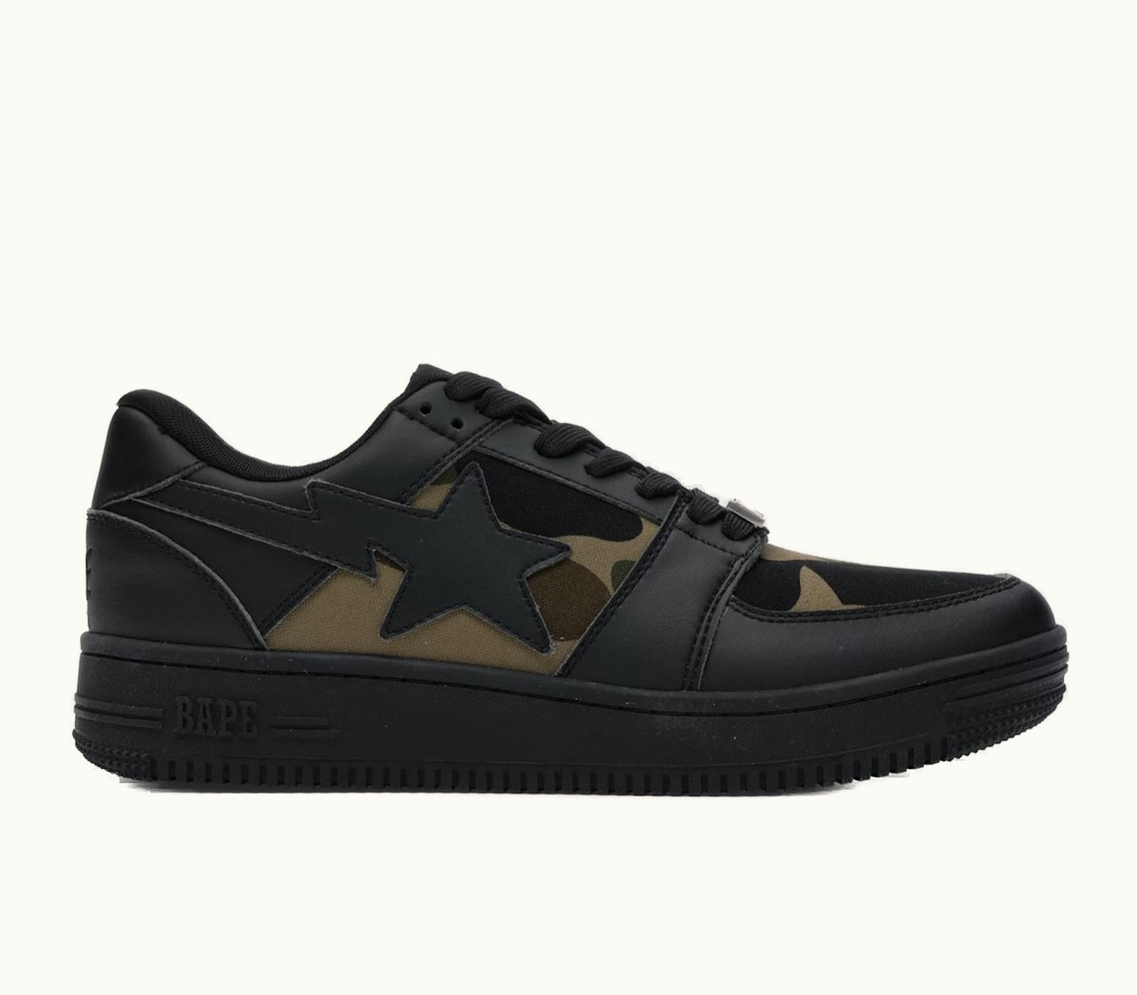 BAPE 1st Camo BAPE Sta Low Black