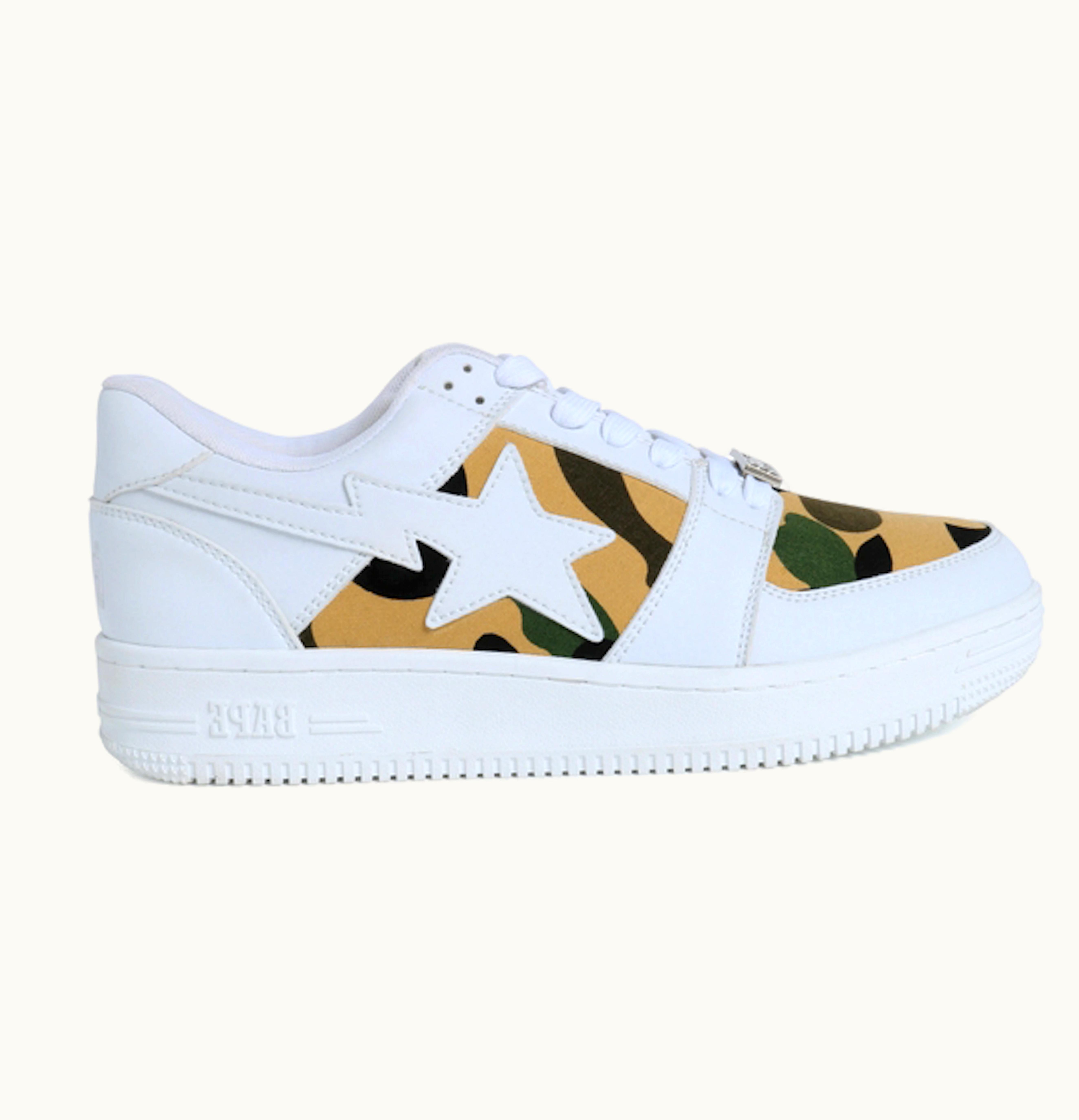 BAPE 1st Camo BAPE Sta Low White