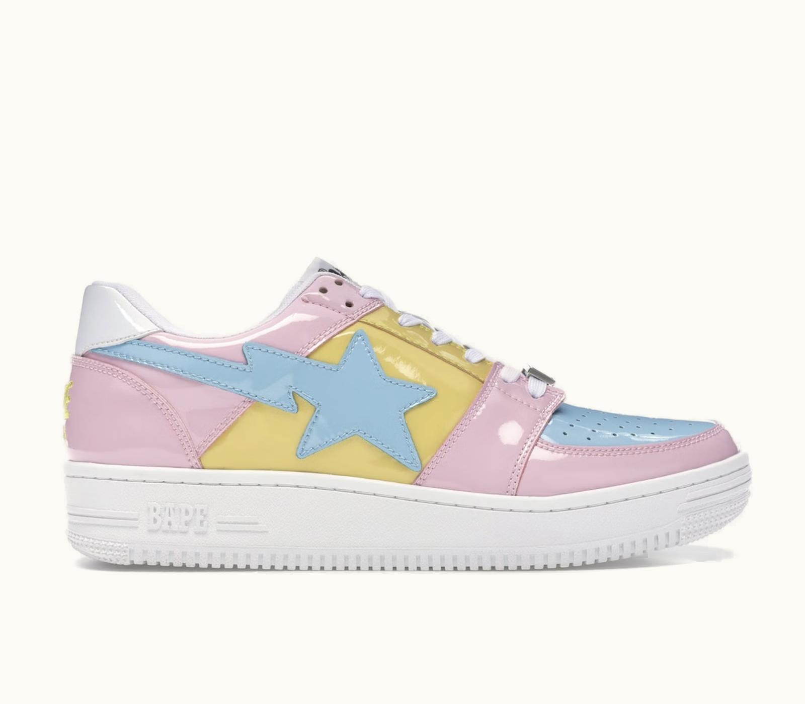 BAPE A Bathing Ape BAPEsta Tri Color Pink 2018