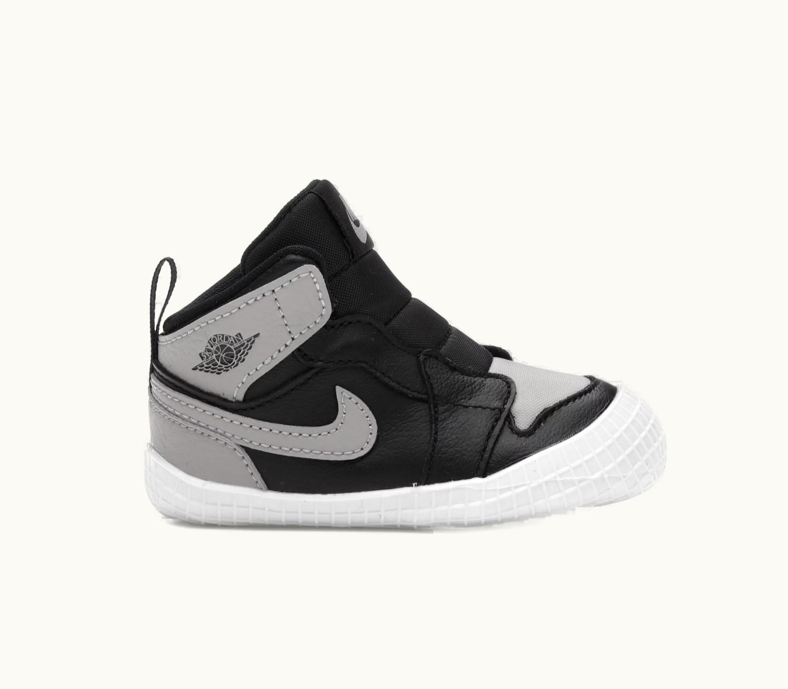 Nike Air Jordan 1 Crib Bootie Black Medium Grey I