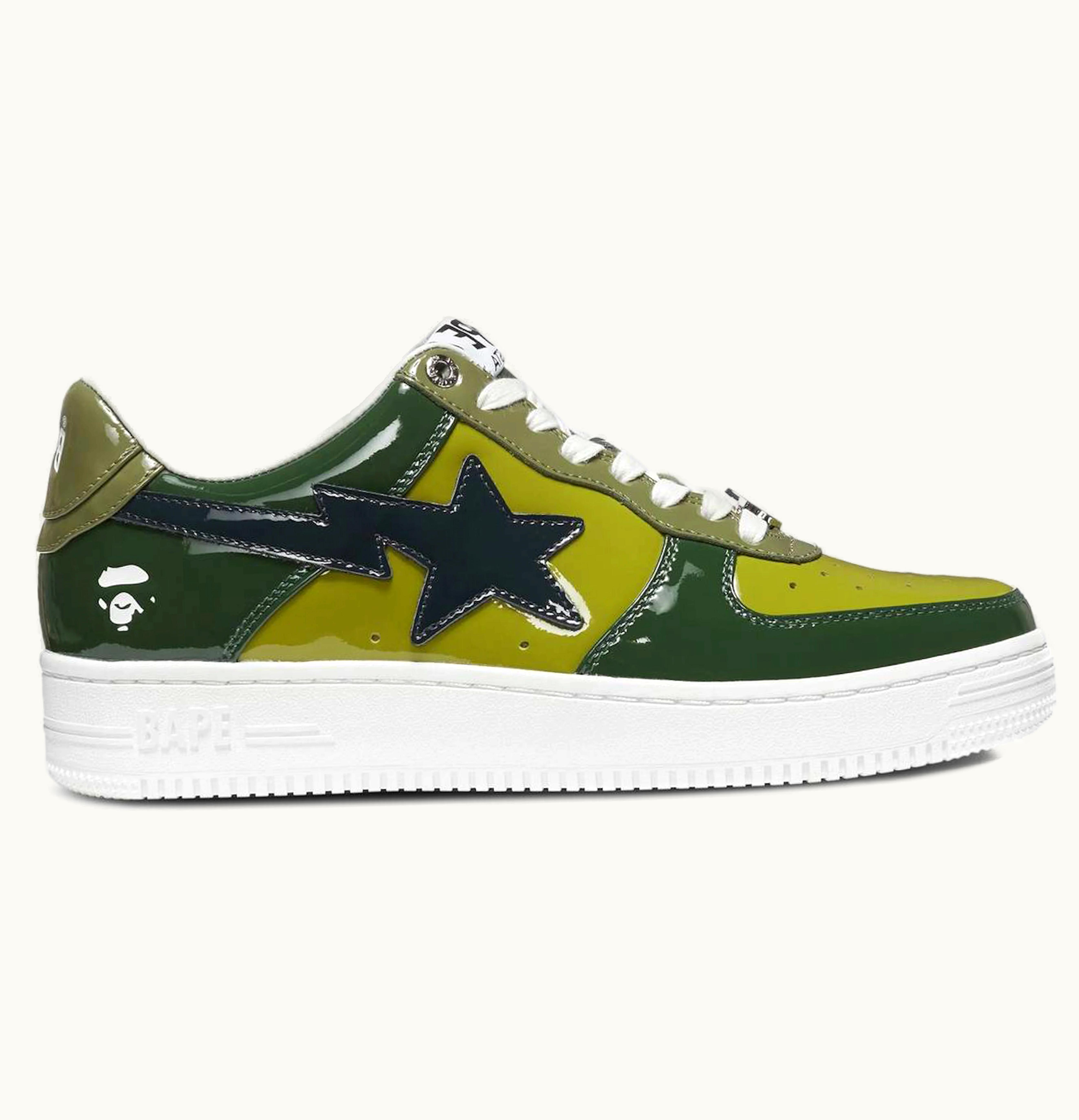 BAPE A Bathing Ape Bape Sta Low Olive Color Combo