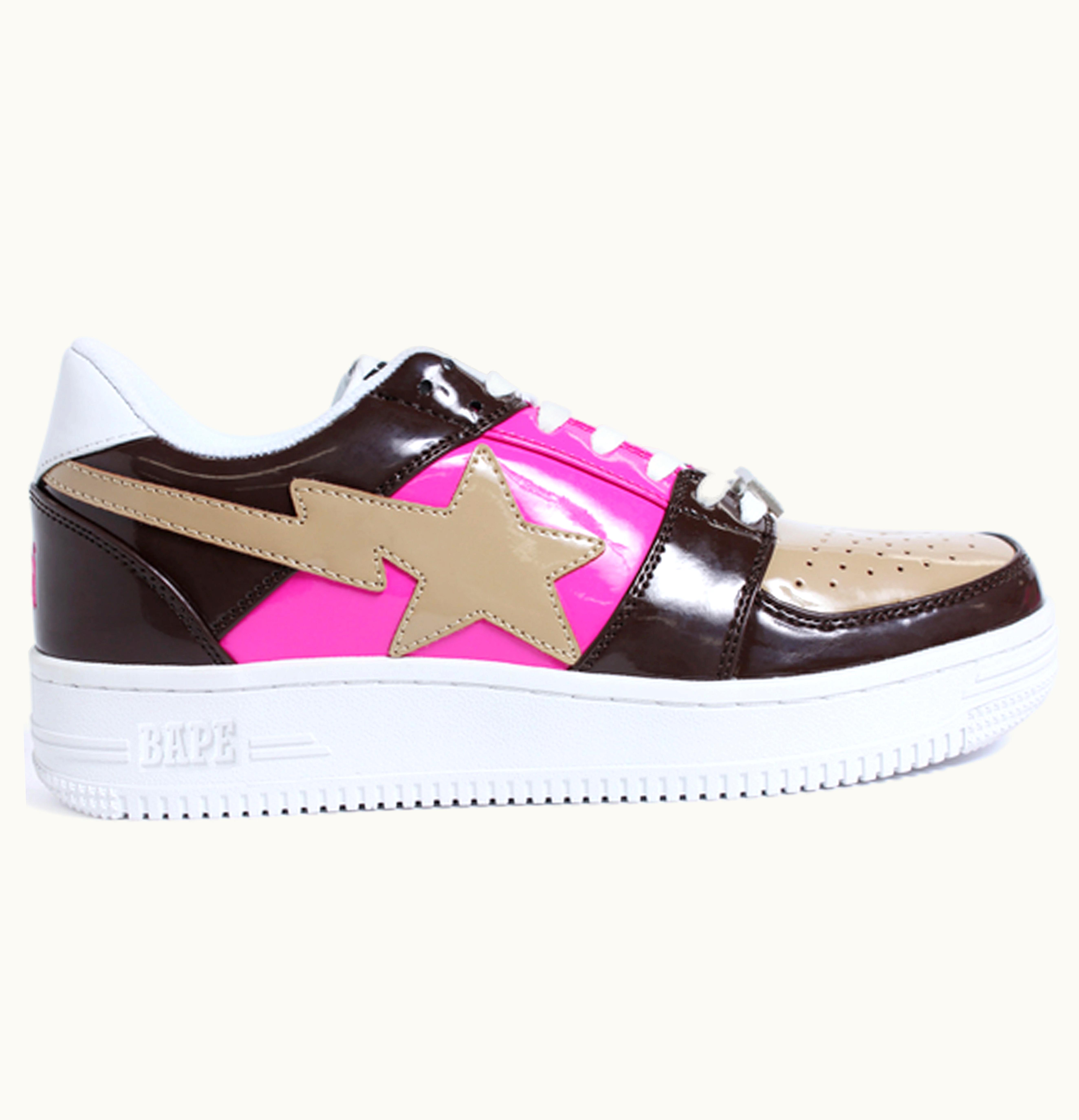 BAPE A Bathing Ape BAPEsta Brown Pink Beige 2017
