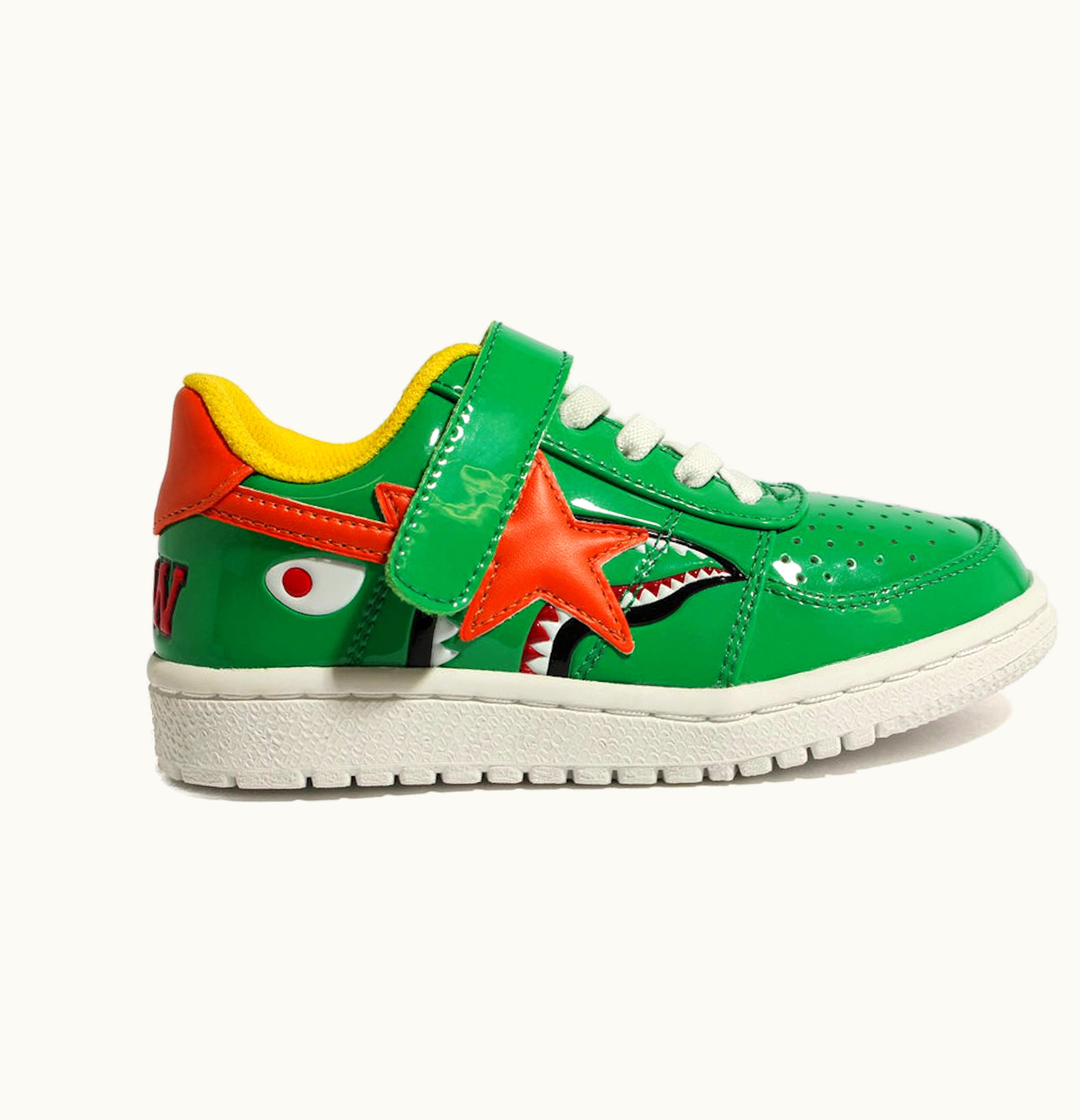 BAPE A Bathing Ape BAPE Sta Shark Green PS