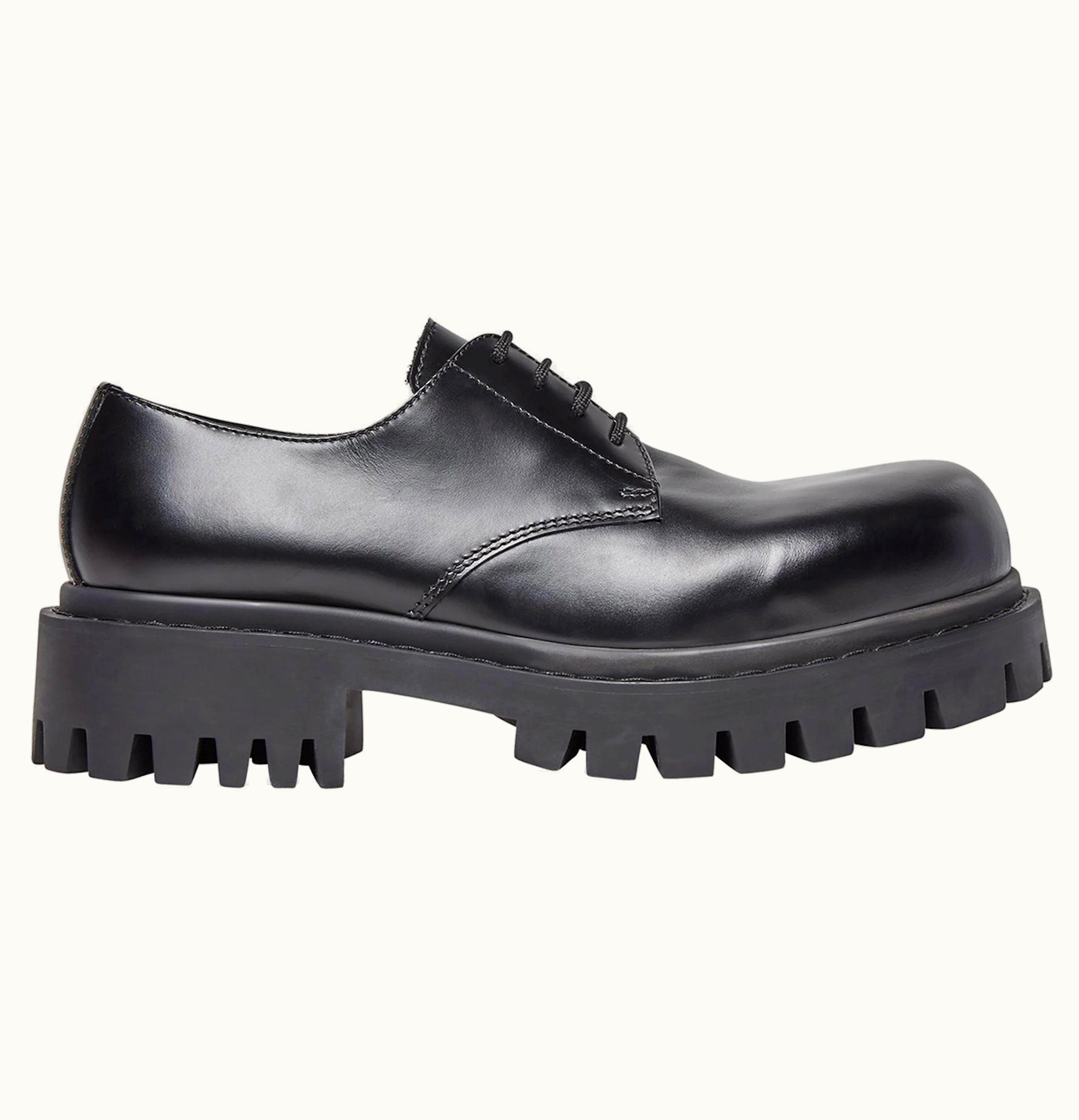 Balenciaga Sergent 20mm Derby Black
