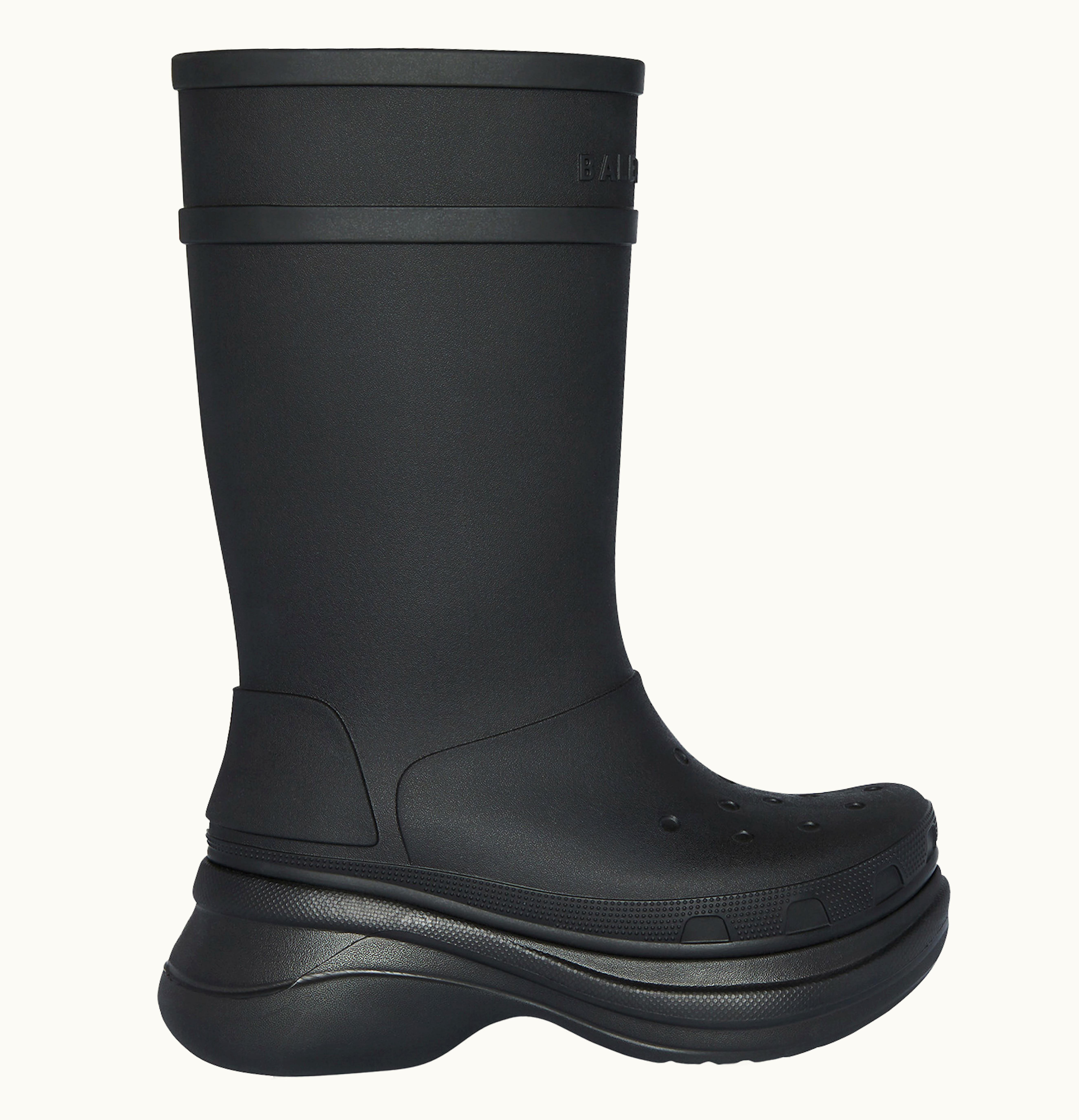 Balenciaga x Crocs Boot Black W