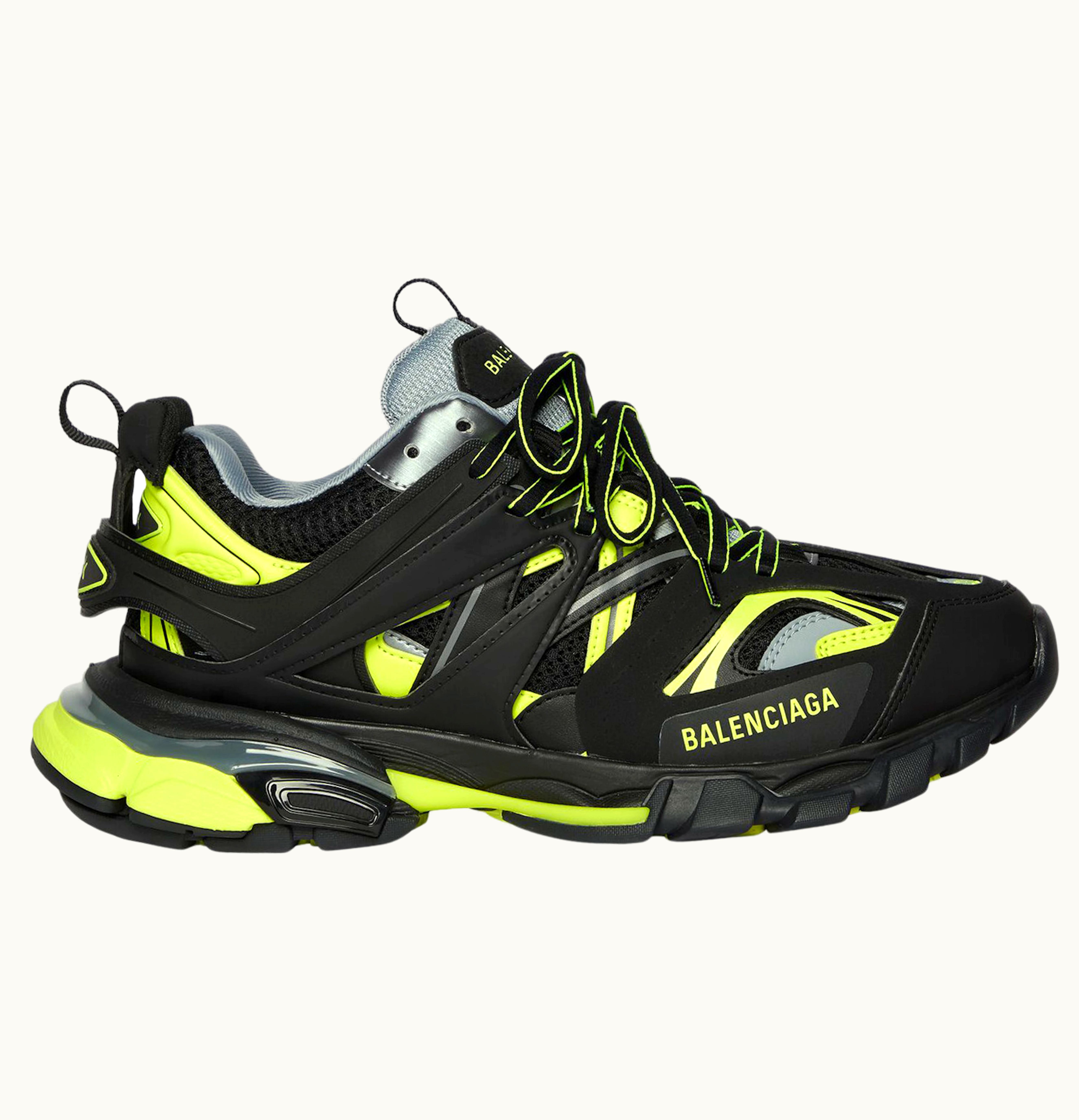 Balenciaga Track Black Neon Yellow