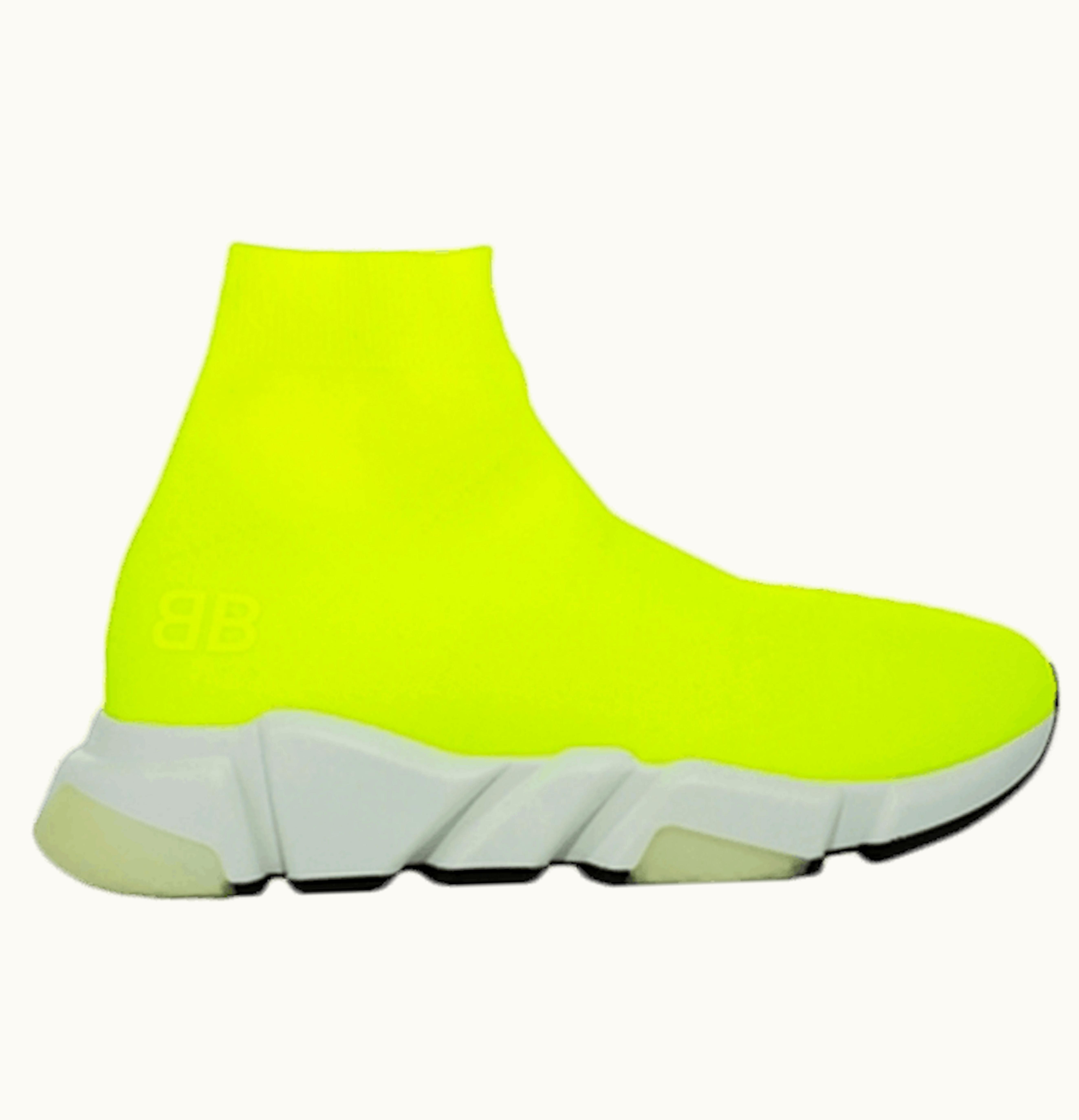 Balenciaga Speed Trainer Mid Neon Fluo Yellow