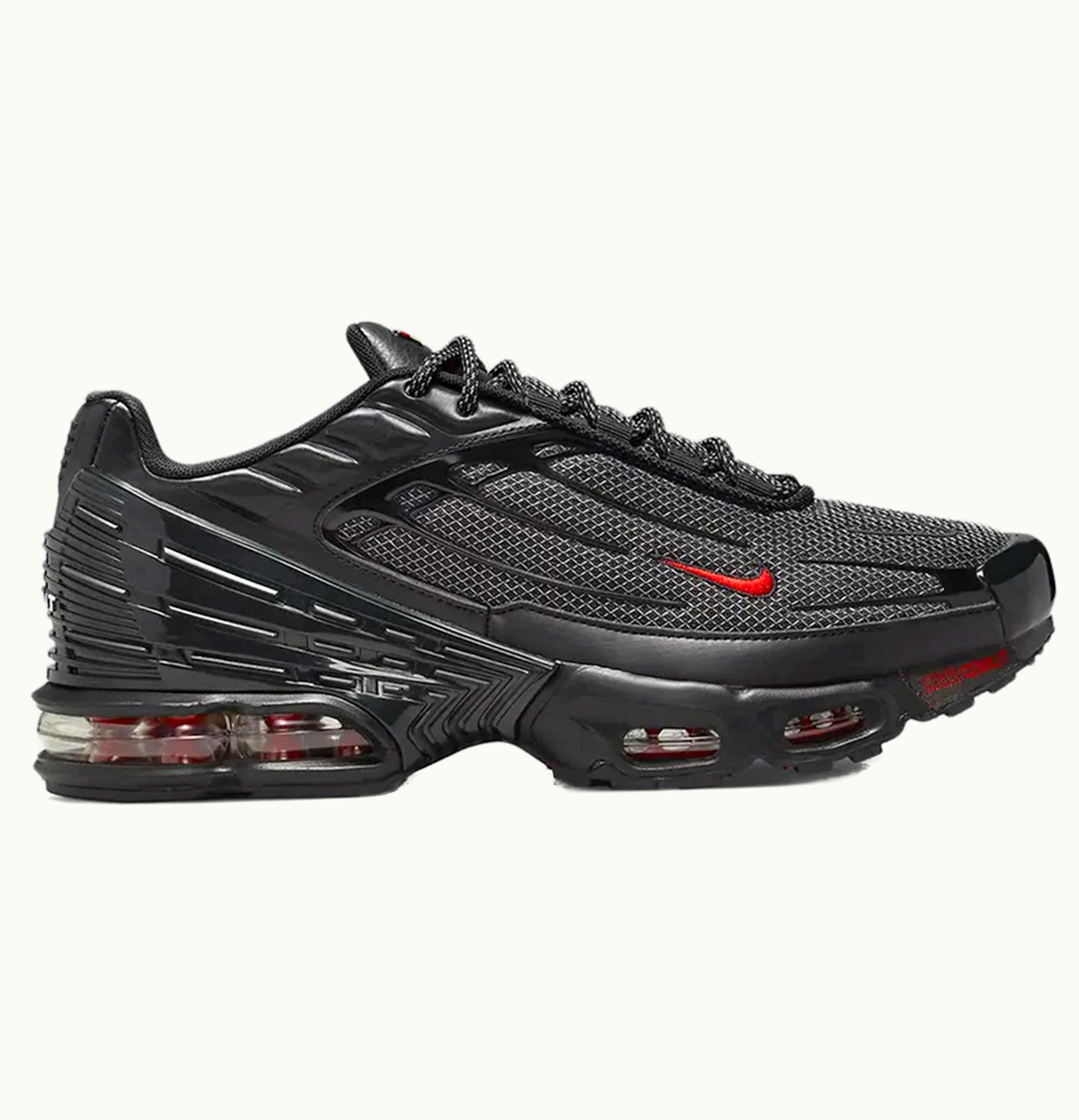 Nike Nike Air Max Plus 3 Black Reflective Silver University Red