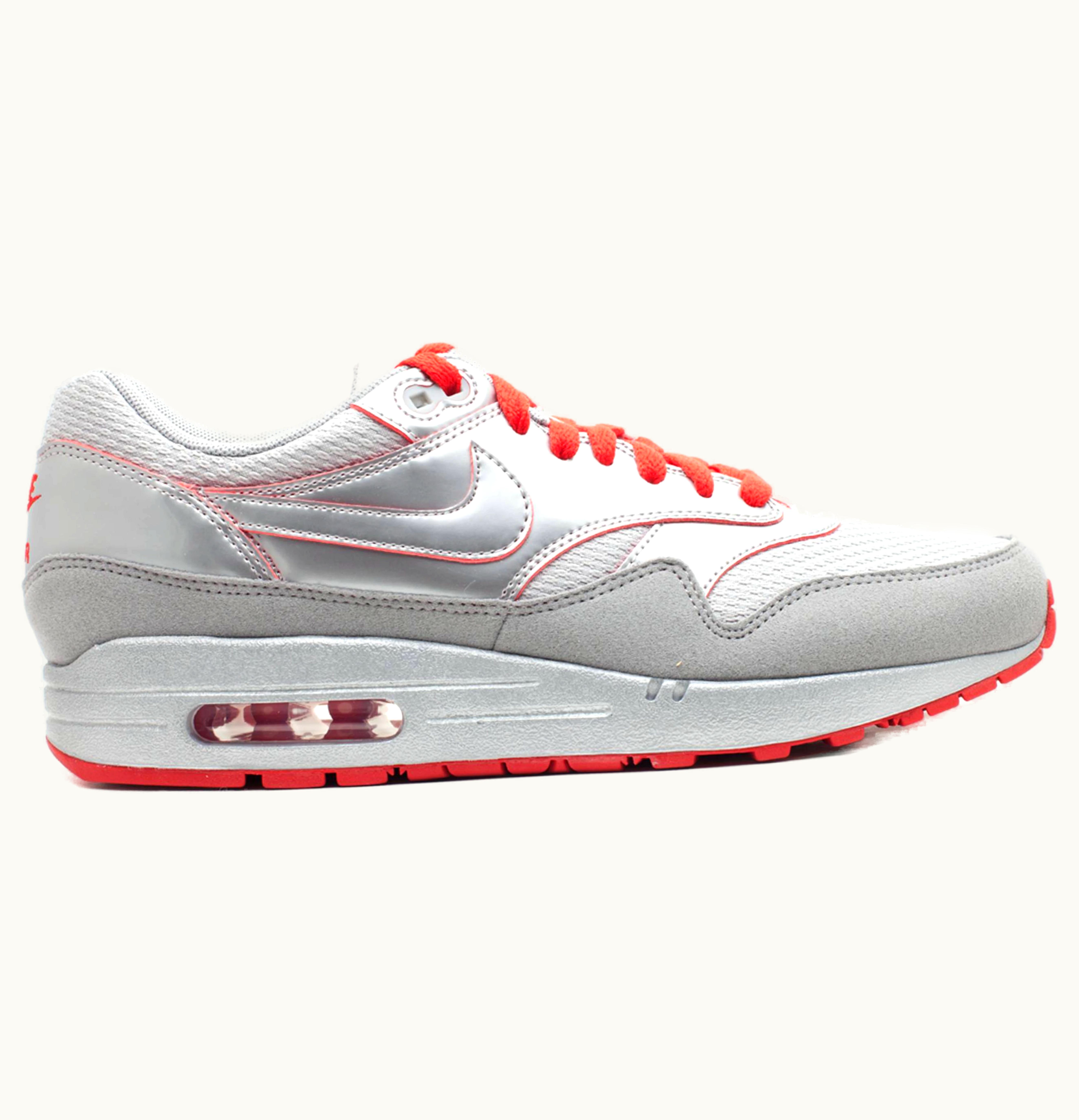 Nike Nike Air Max 1 Air Attack Silver Red