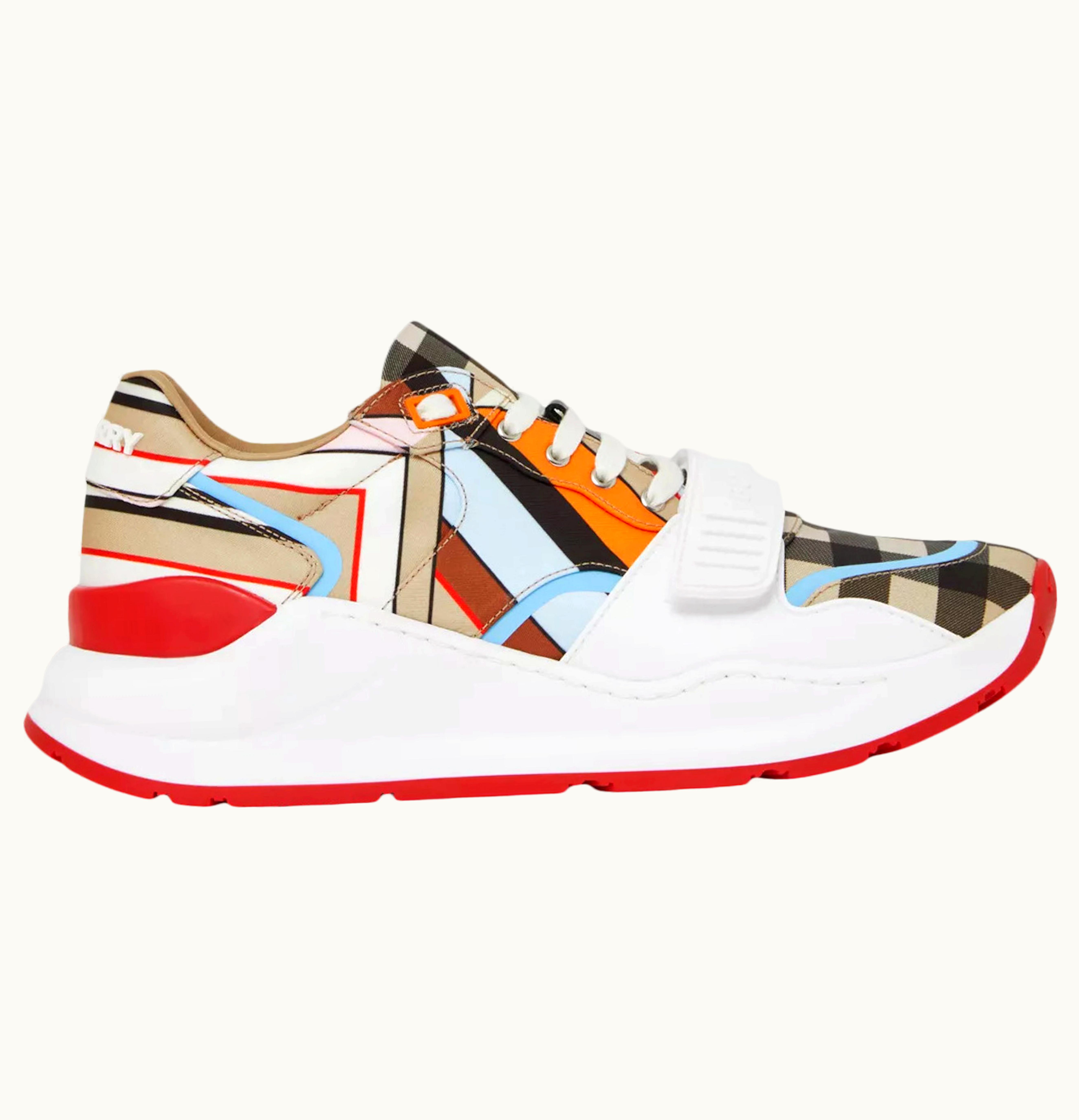 Burberry Burberry Regis Montage Print Nylon Multicolor W