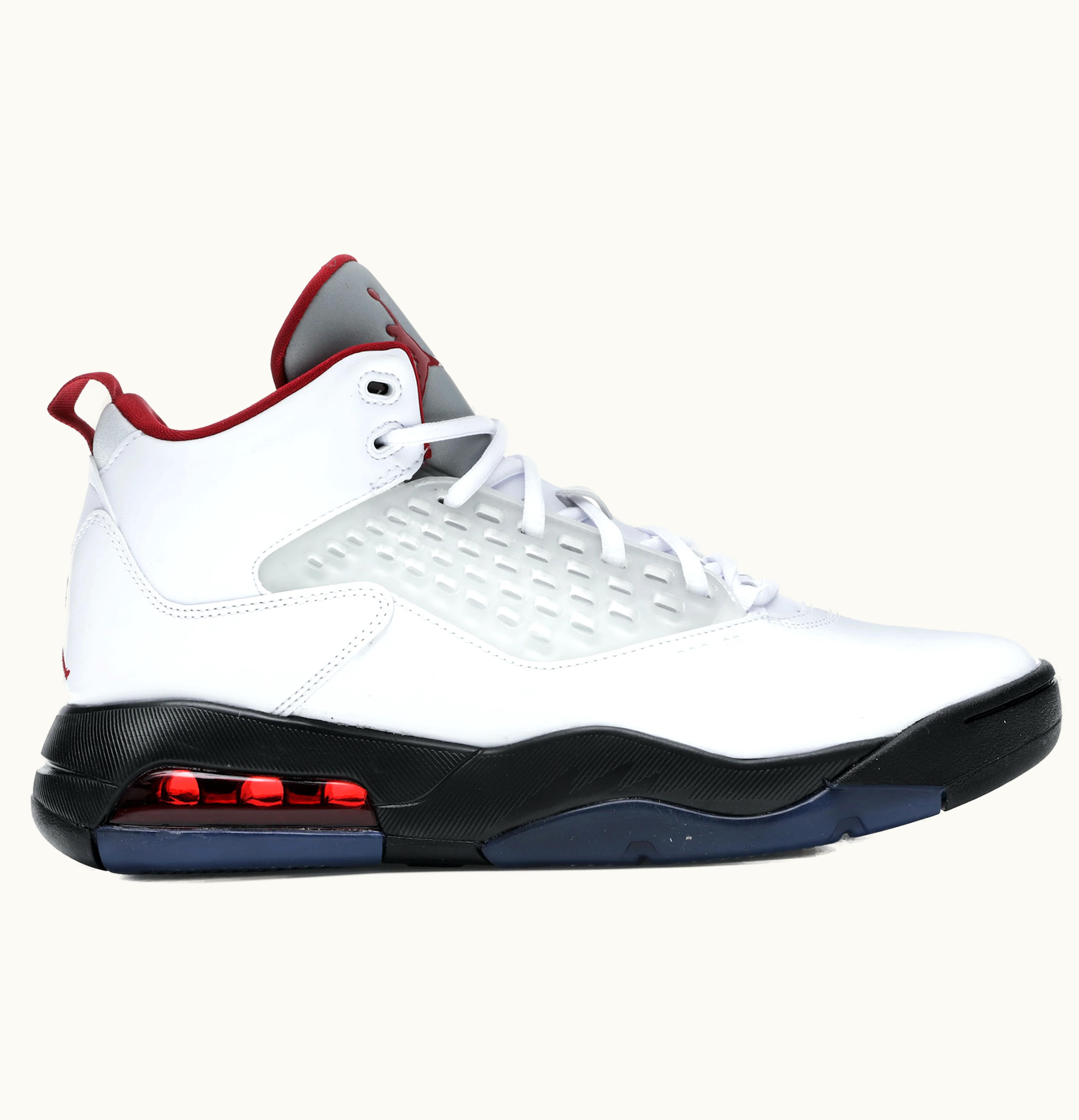 Jordan Air Jordan Maxin 200 White Black Gym Red