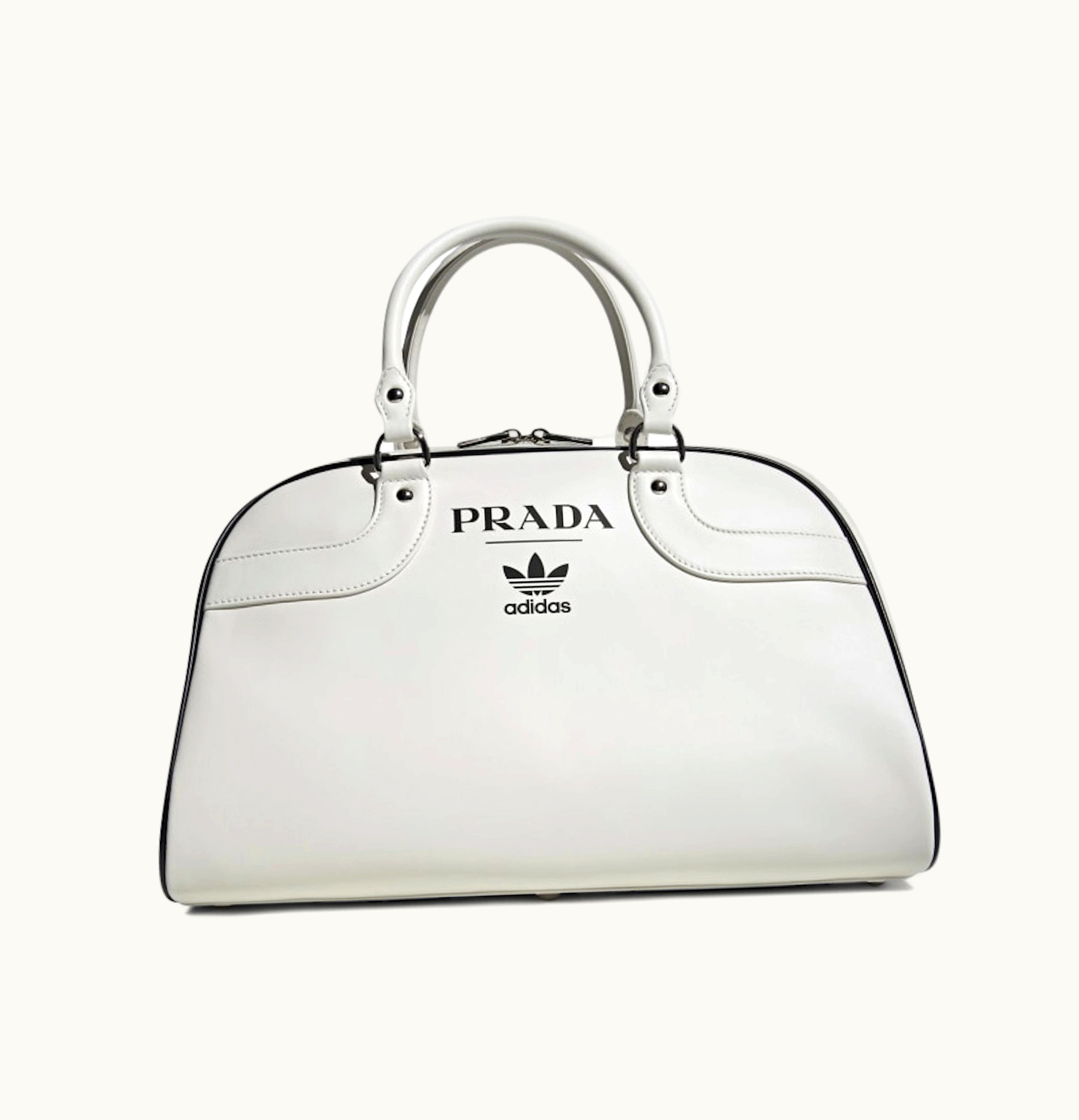 Prada Prada x adidas Bowling Bag Without Shoes White