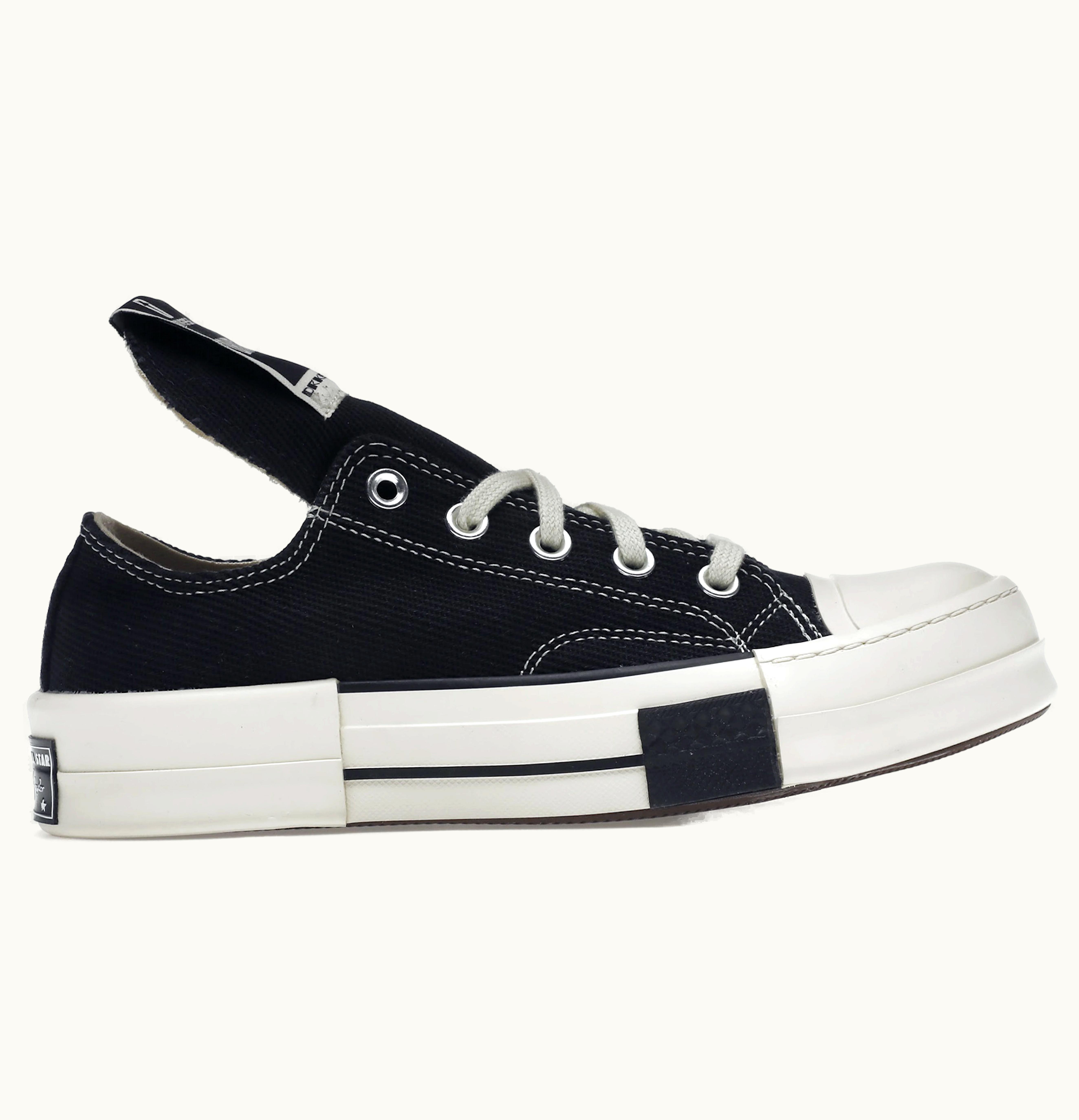 Converse Converse TURBODRK Chuck Taylor All Star 70 Ox Rick Owens DRKSHDW Black