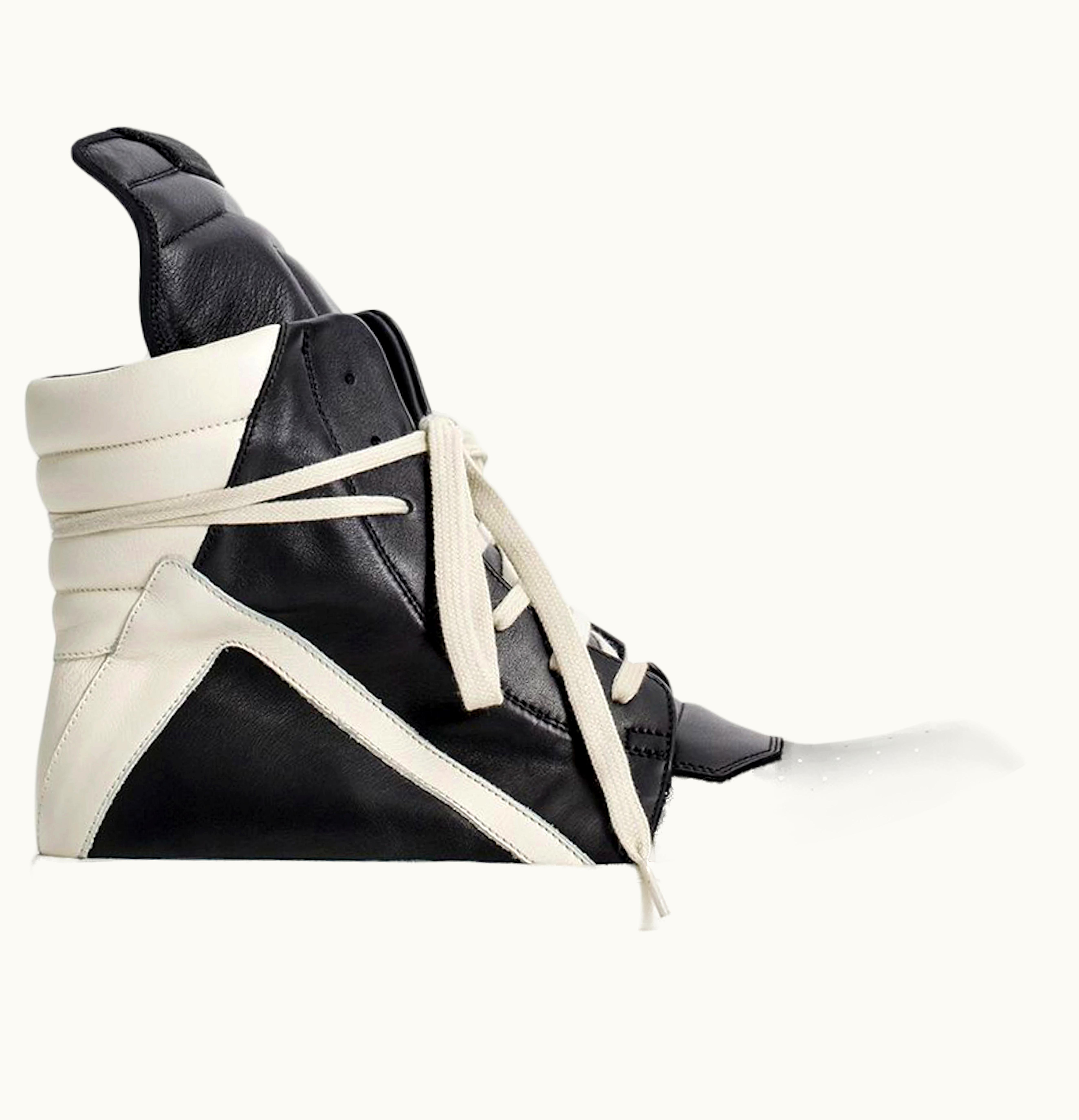 Rick Owens Rick Owens Phlegethon Geobasket Black Milk