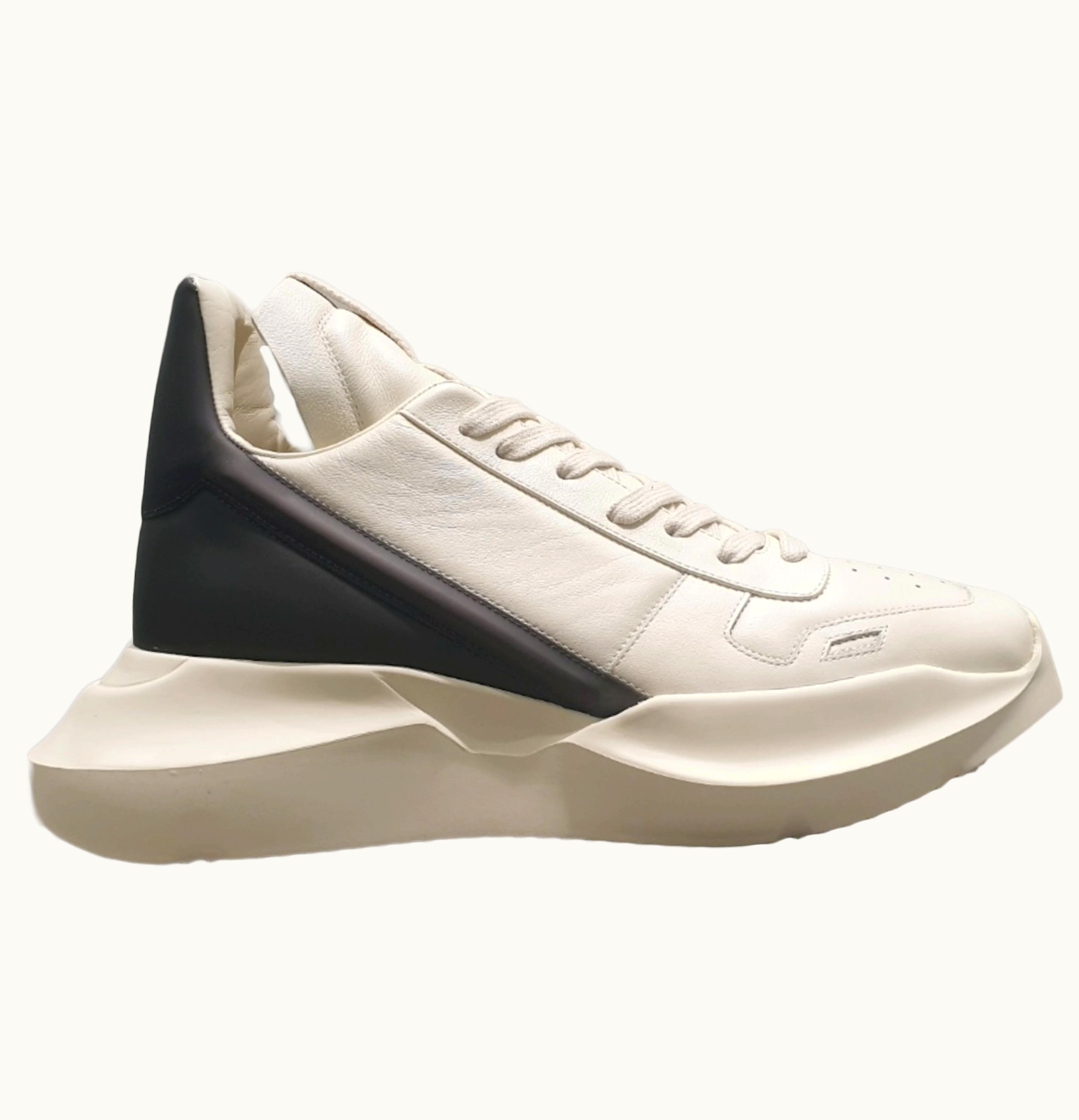 Rick Owens Rick Owens Geth Runner Lpovy Milk Black Milk