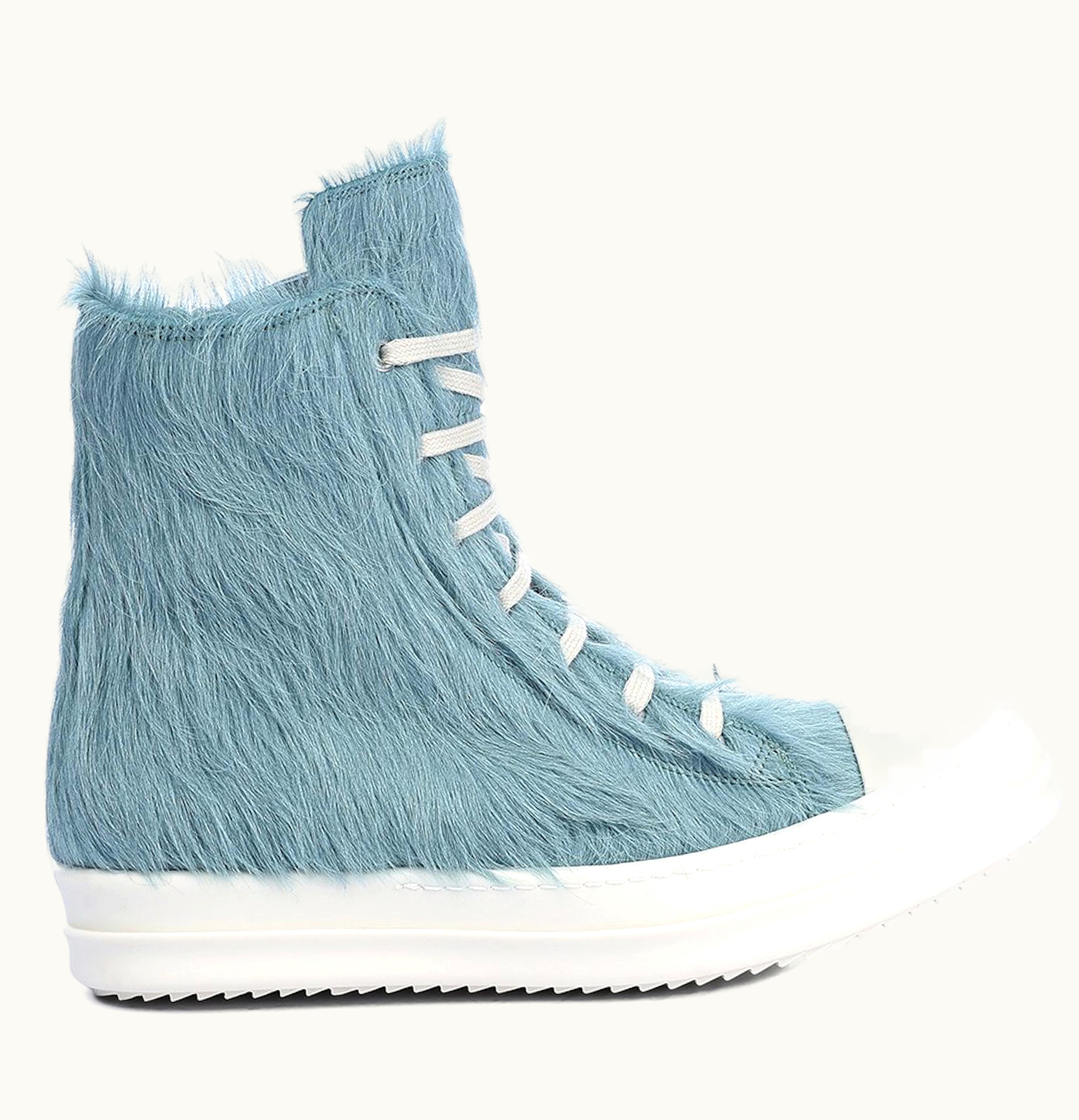 Rick Owens Rick Owens Strobe High Pony Hair Aqua